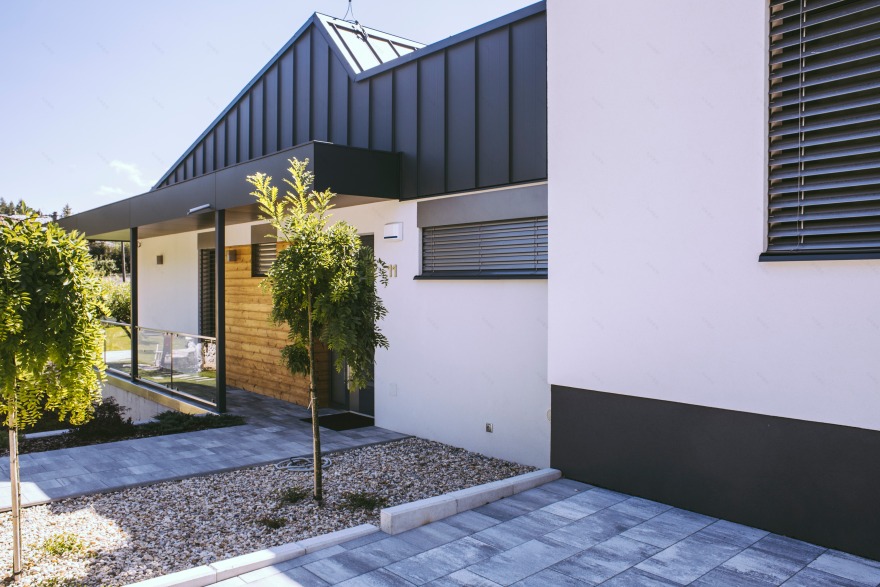 "K1"别墅 | 简约时尚的单家庭住宅设计-9