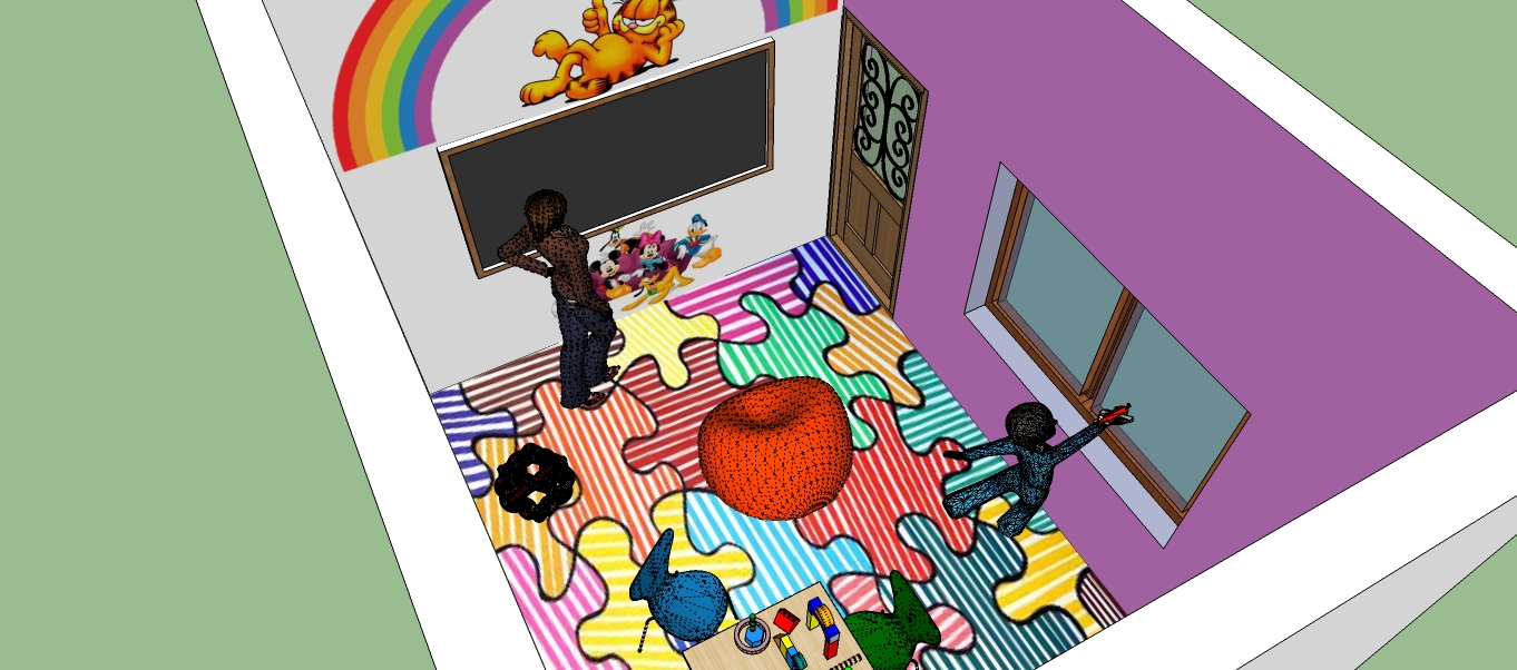 2012 年未实现的幼儿园室内设计方案-16