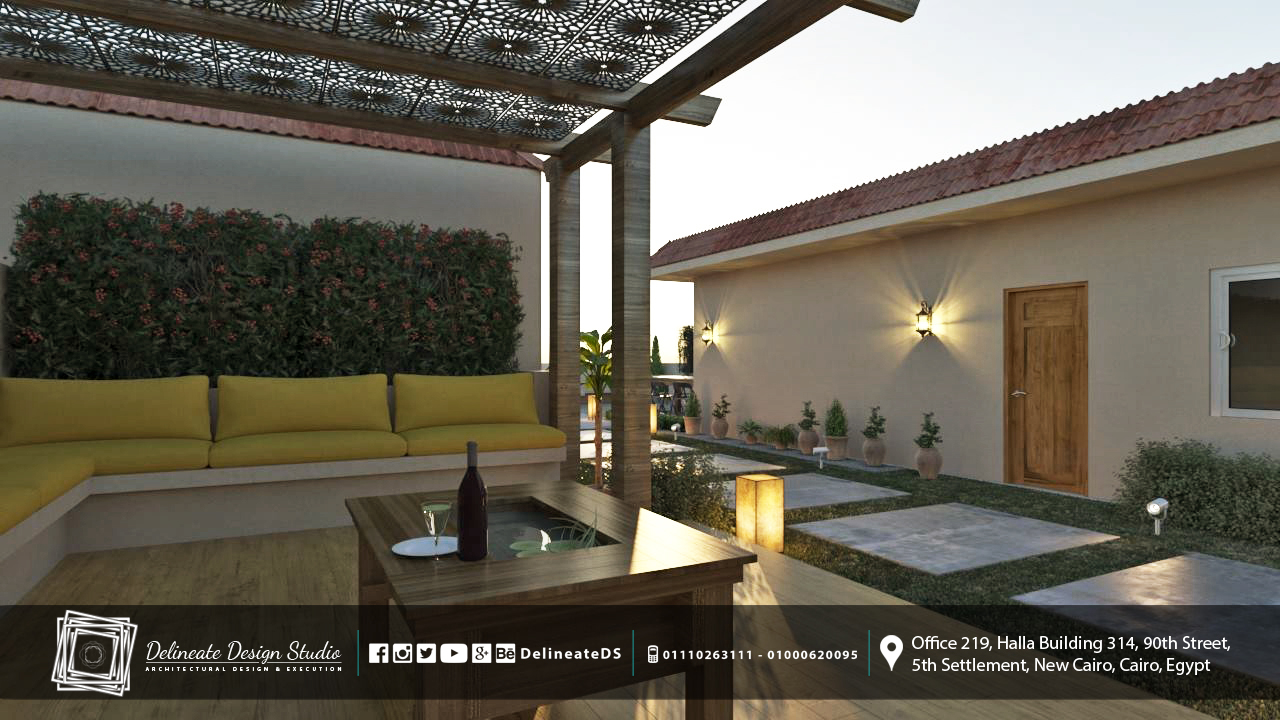 新开罗别墅 | 现代宜居的室内外设计-47