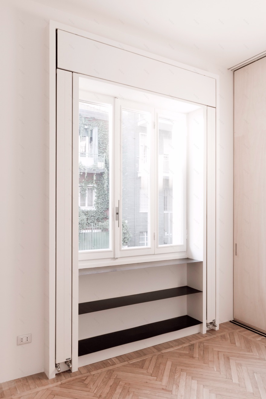 废弃办公室变身为高雅公寓-5