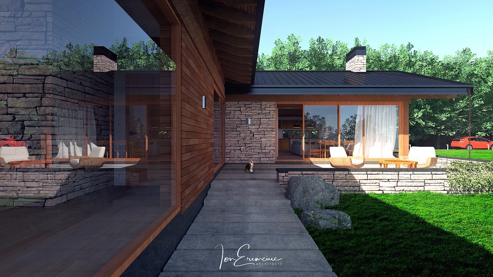 2018 年罗马尼亚乡村马厩住宅设计-2