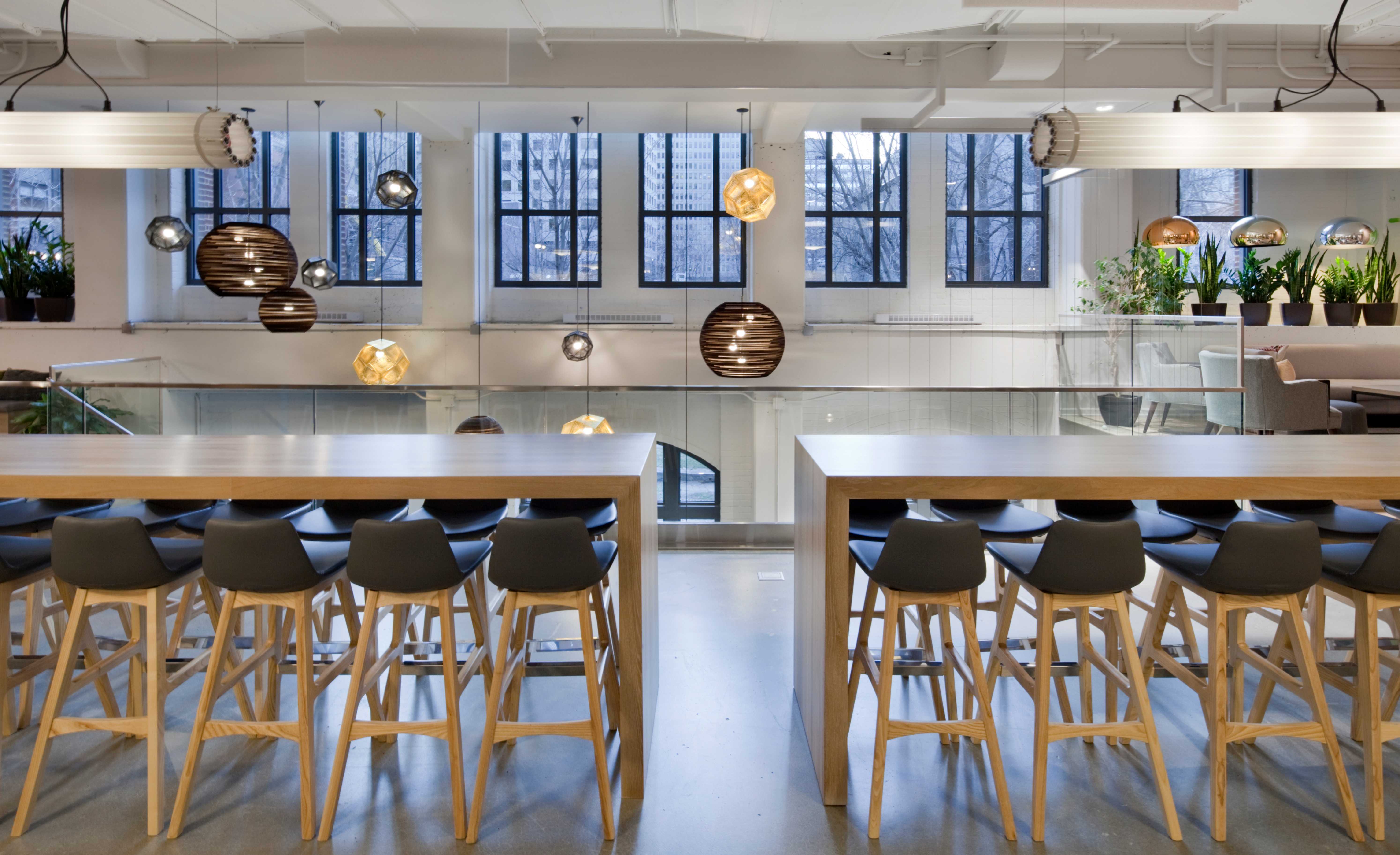 Shopify 蒙特利尔旗舰店，打造互动式景观办公空间-13