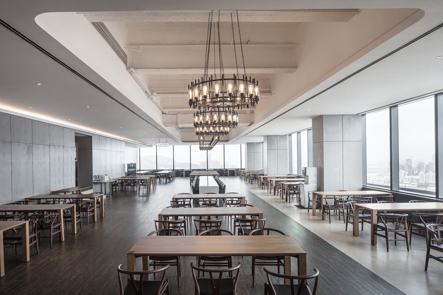 腾讯滨海大厦 办公空间丨B H Architects-20