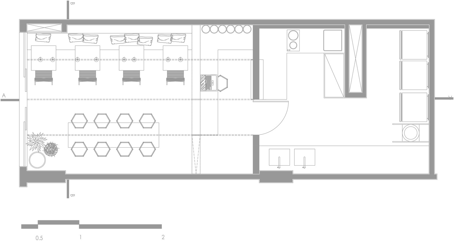 Traama Arquitetura · 混合轻木材的巴西轻餐厅-17