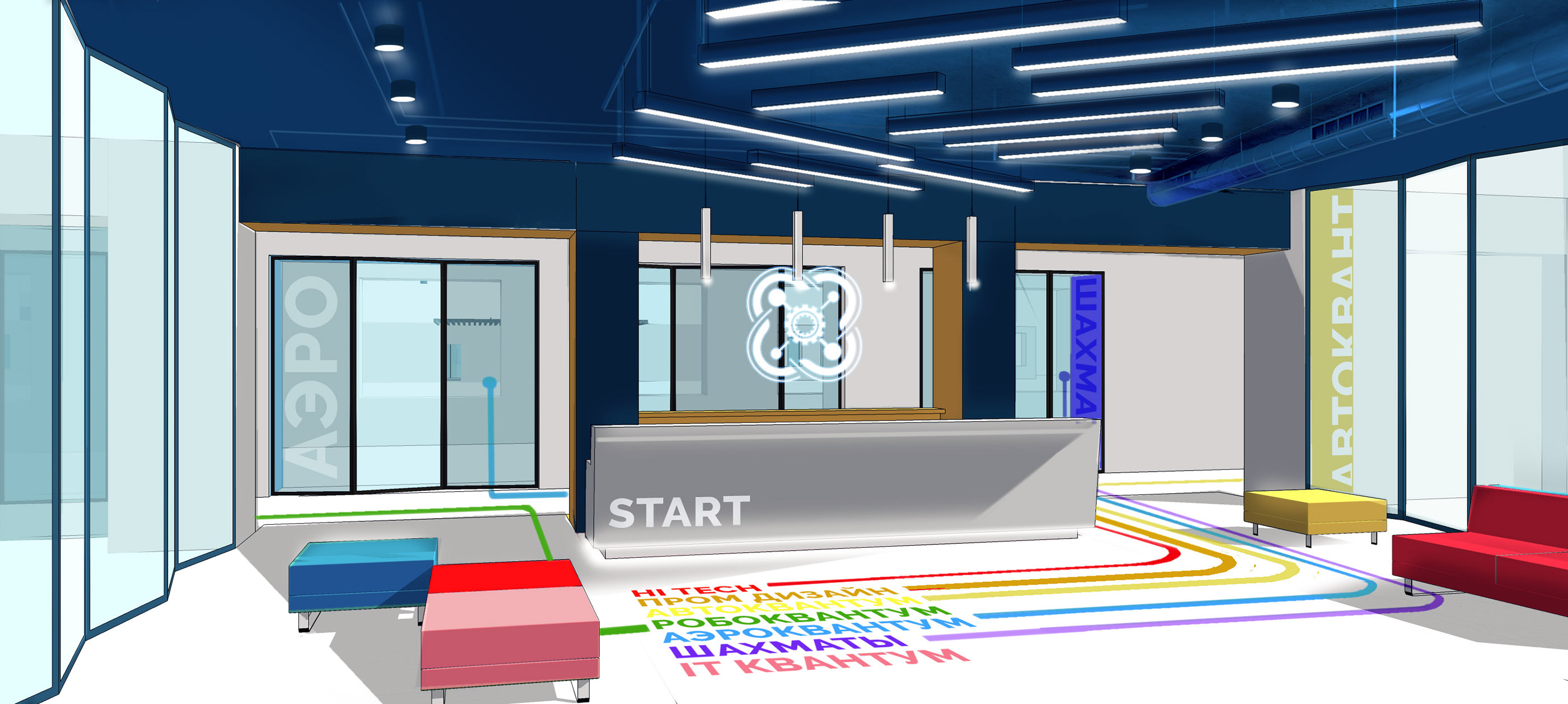 儿童科技公园"Quantion"室内设计-14