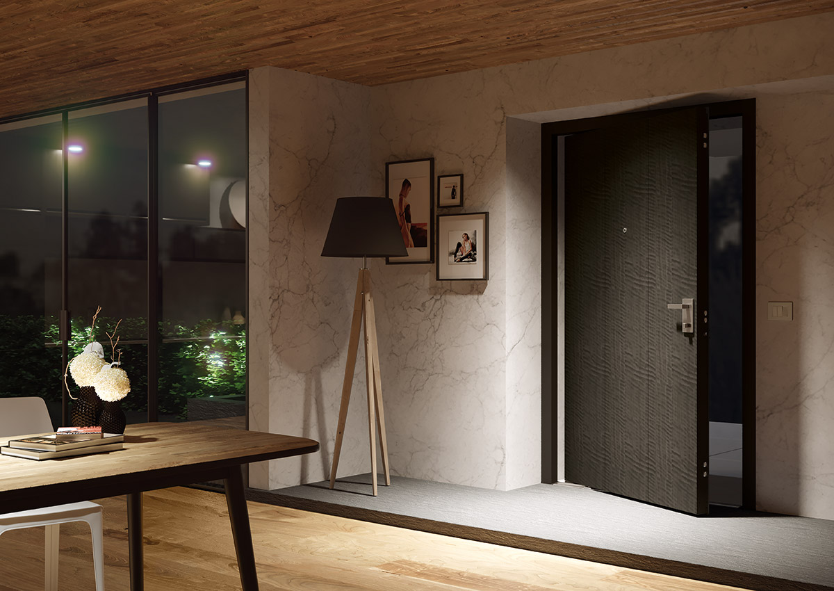 法式当代高品质入户门设计-2