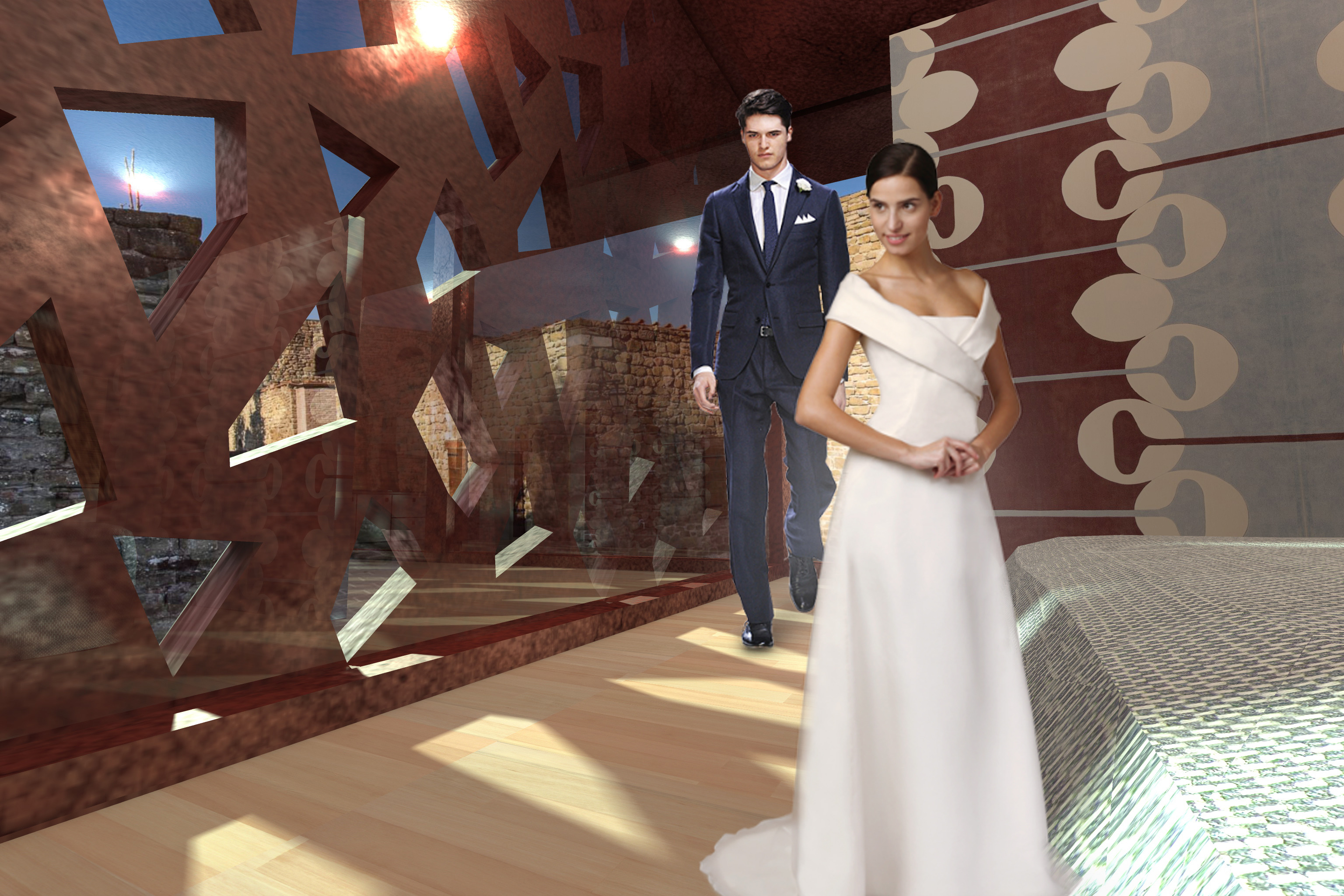 浪漫婚礼绿洲——意大利古堡改造-9