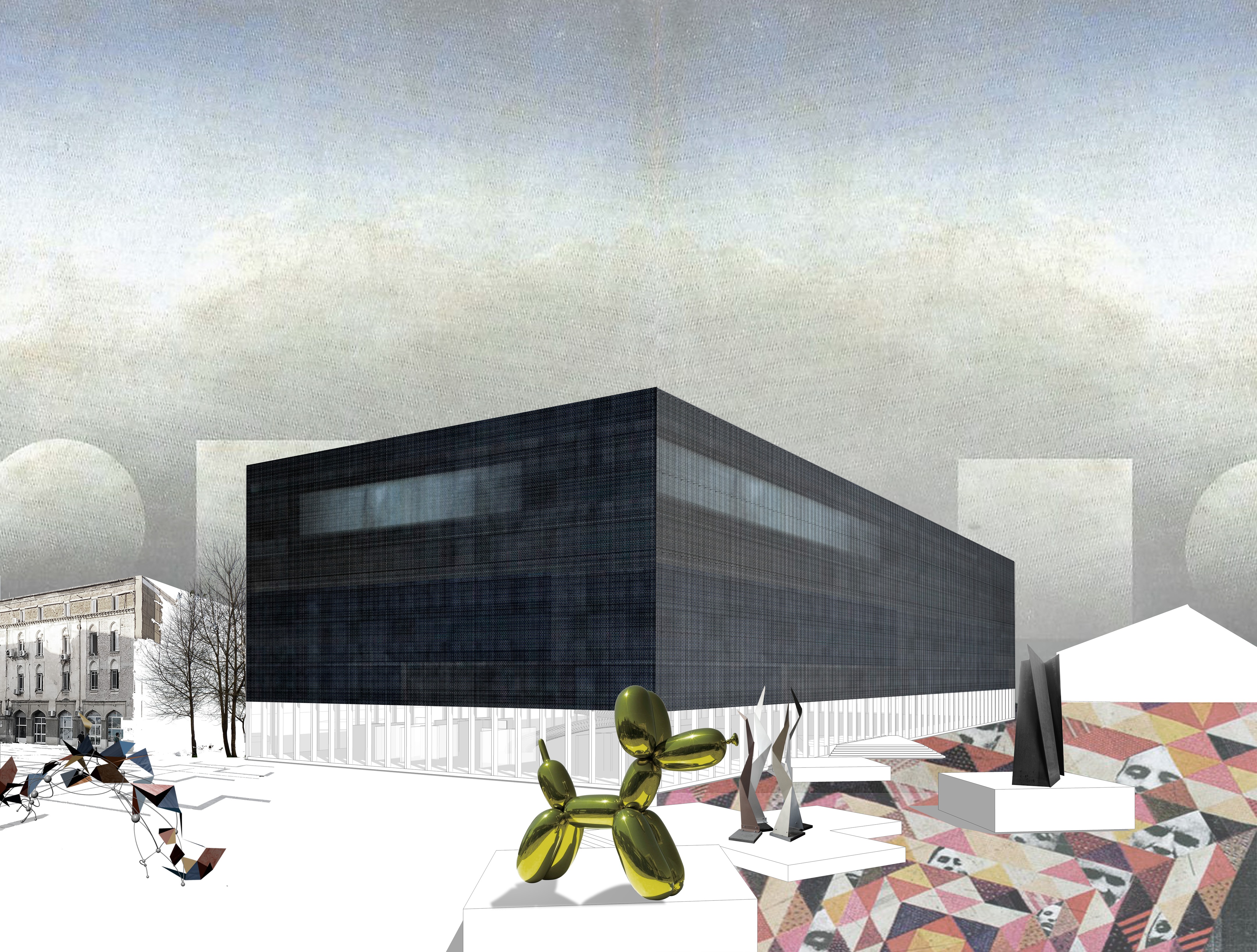 2016 年文化中心的室内设计研究-6