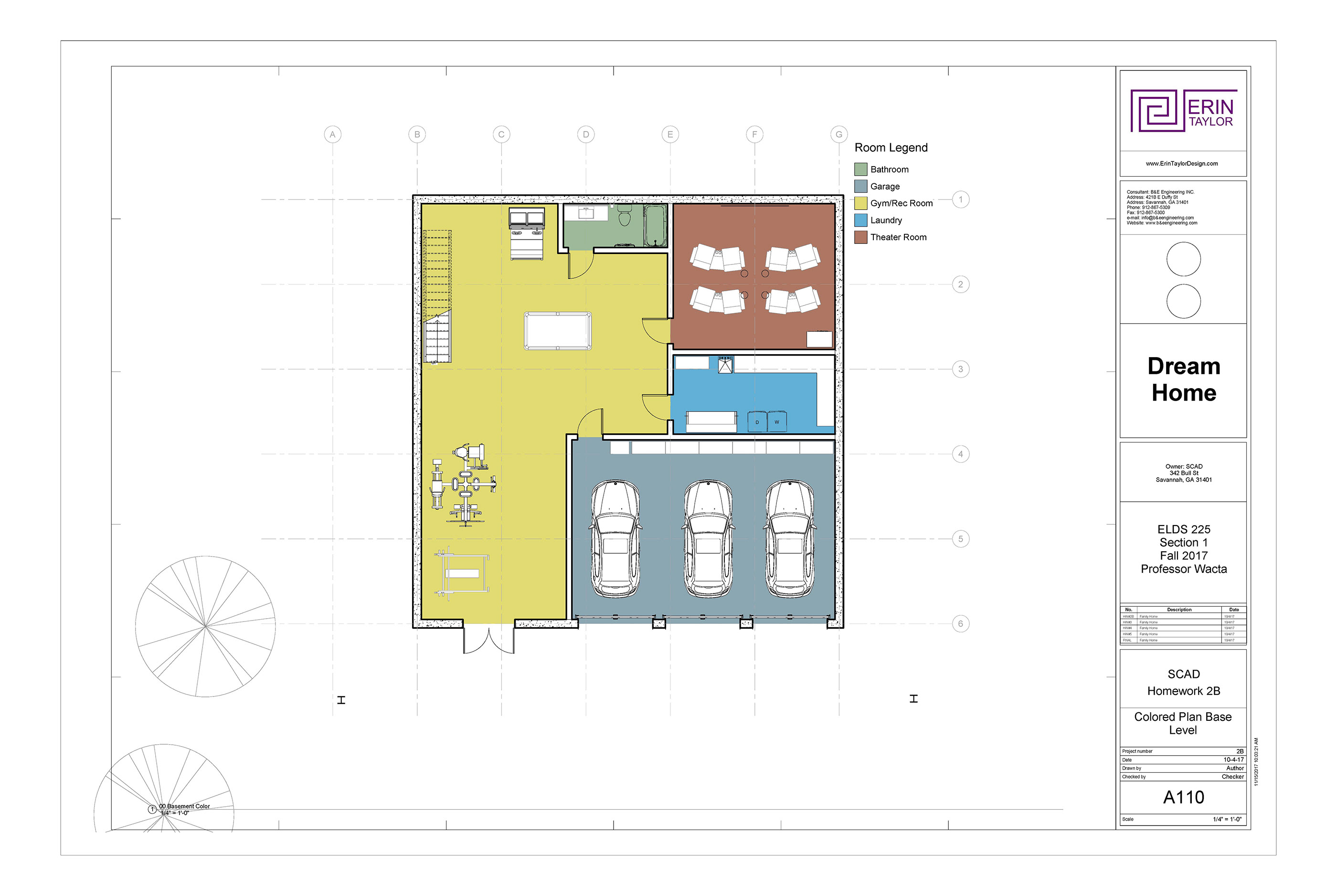 Revit House Plan Construction Document-9