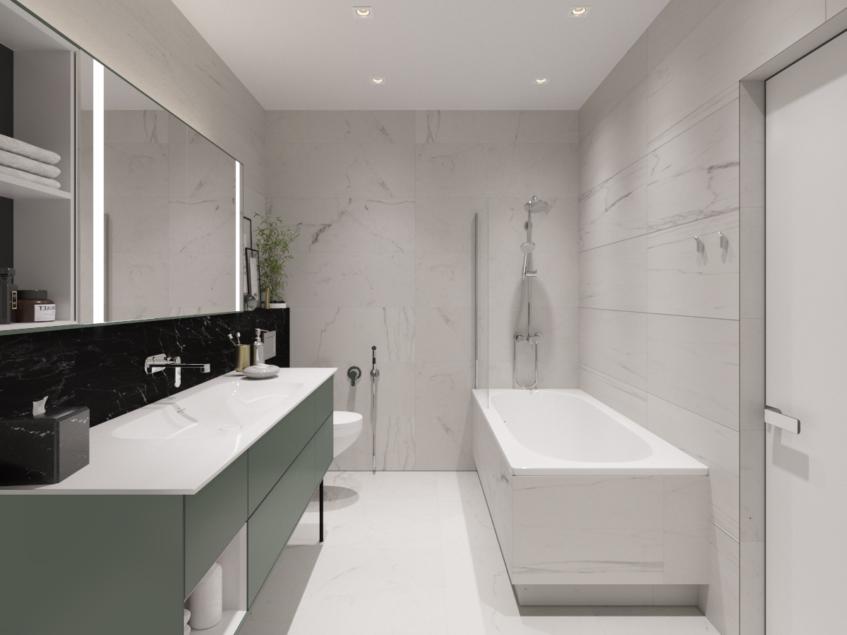 乌克兰基辅 106 平米现代公寓设计-20