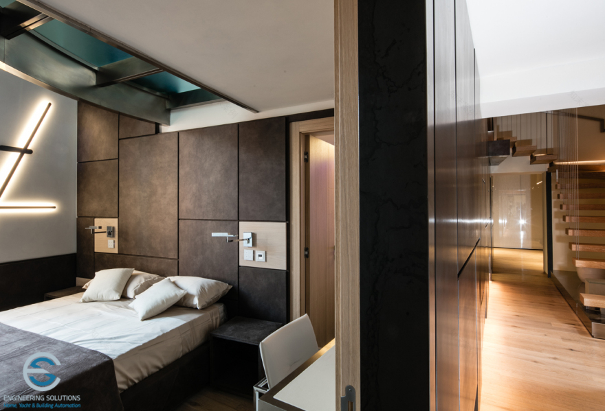 罗马历史建筑中的现代科技家居-7