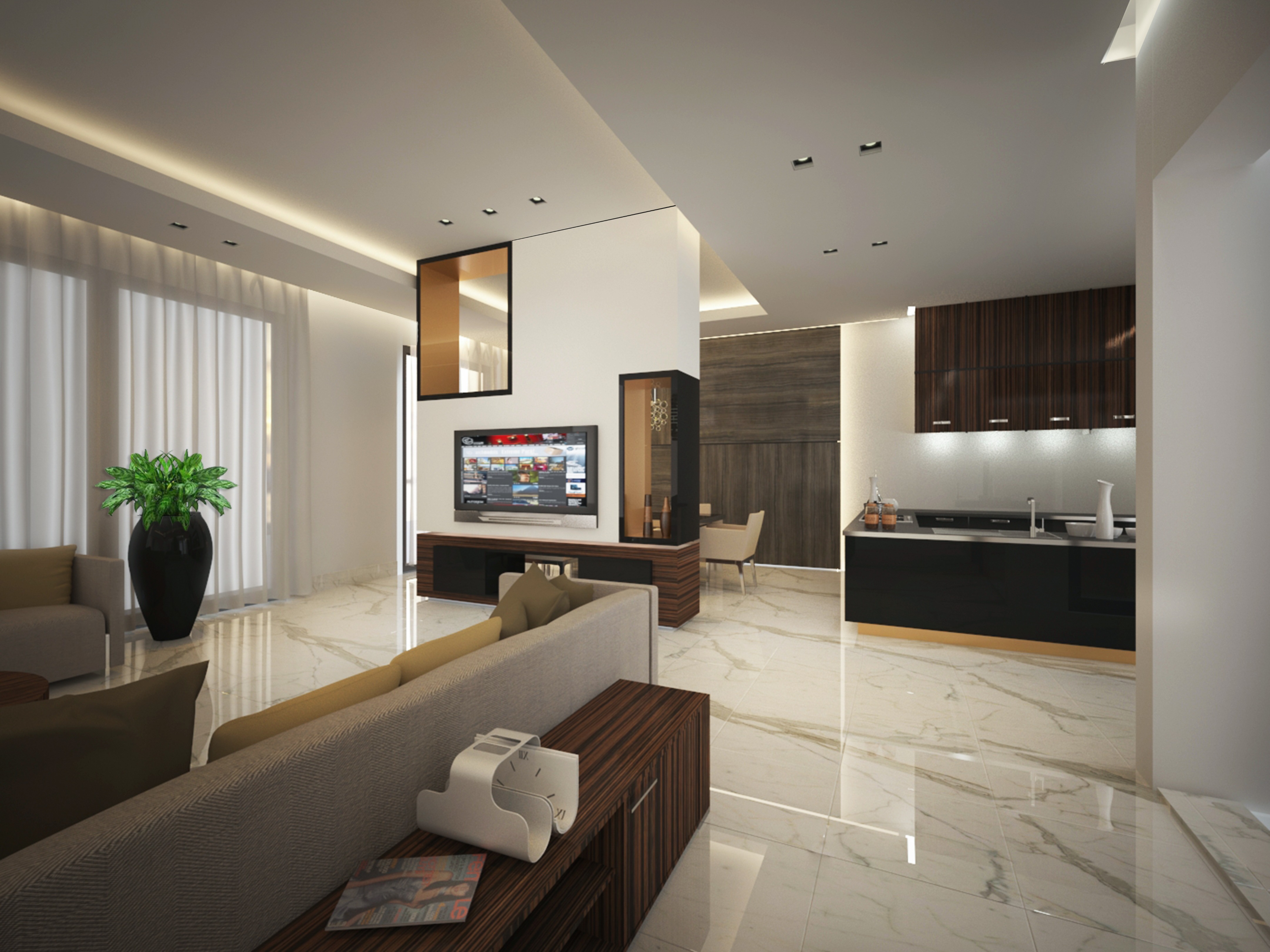 科威特 Radiance Villa 豪华私人住宅设计-6