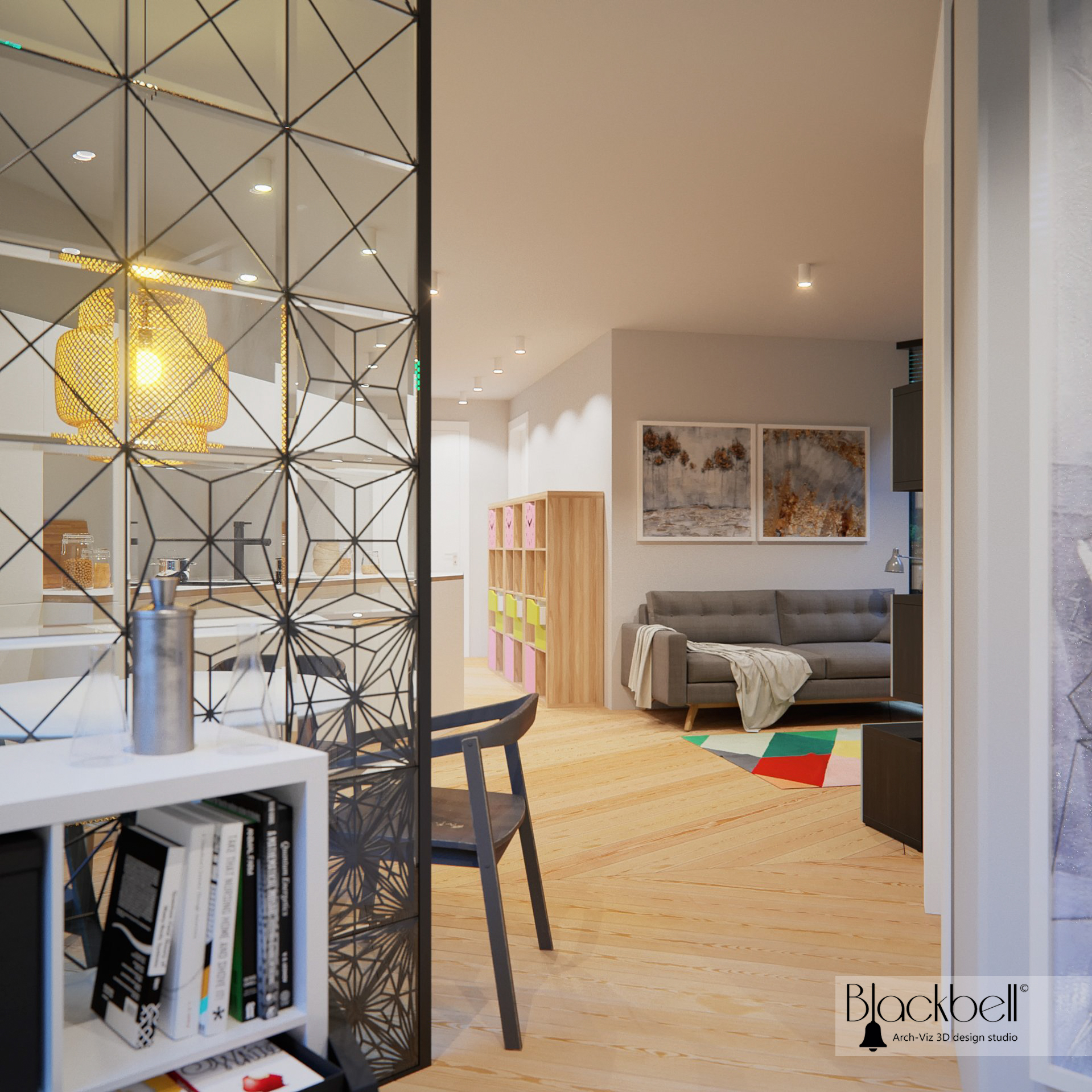 Hexagonal house project.-10