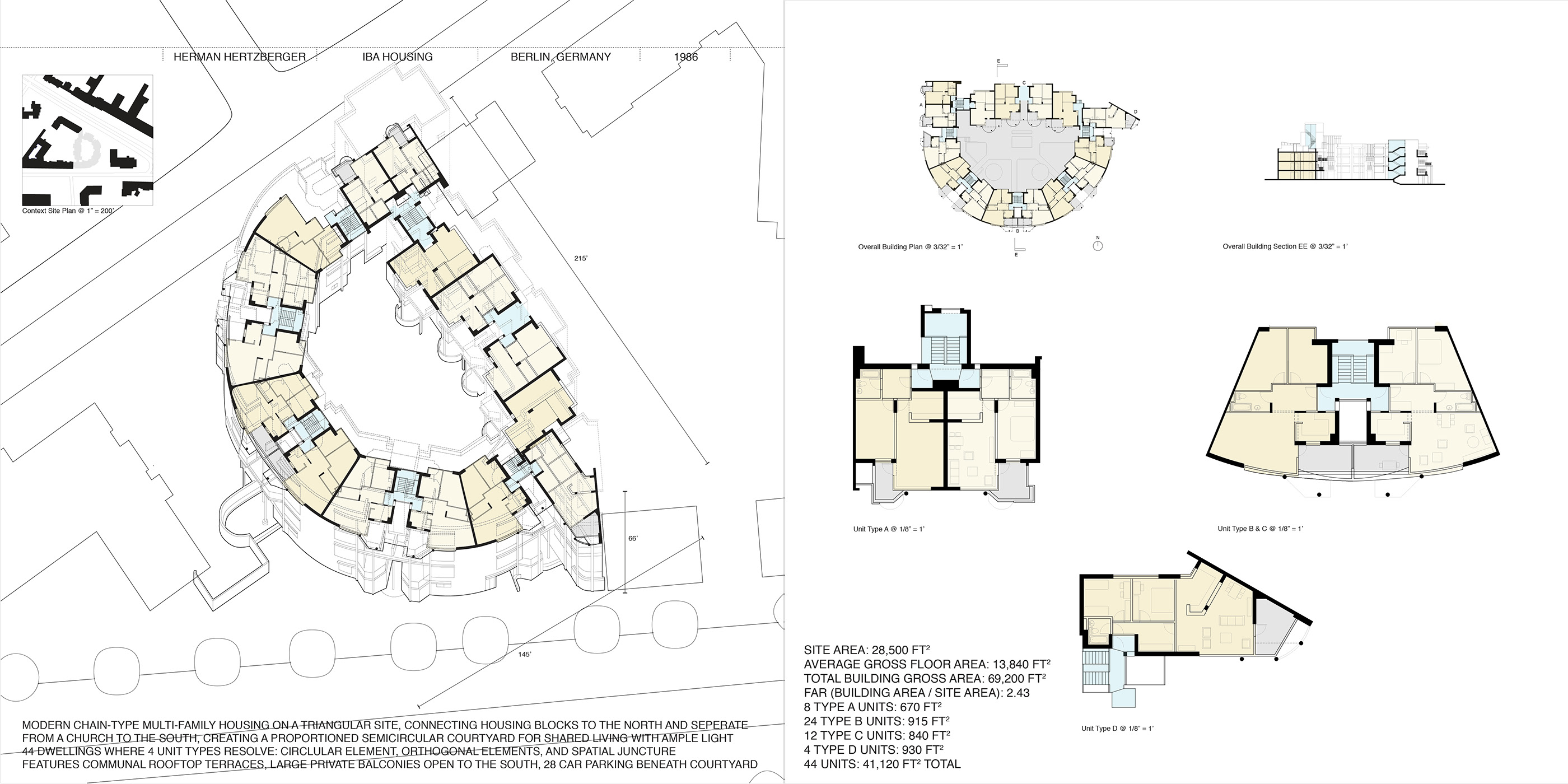 USC Architecture Portfolio: 3rd Year Housing Studio-12