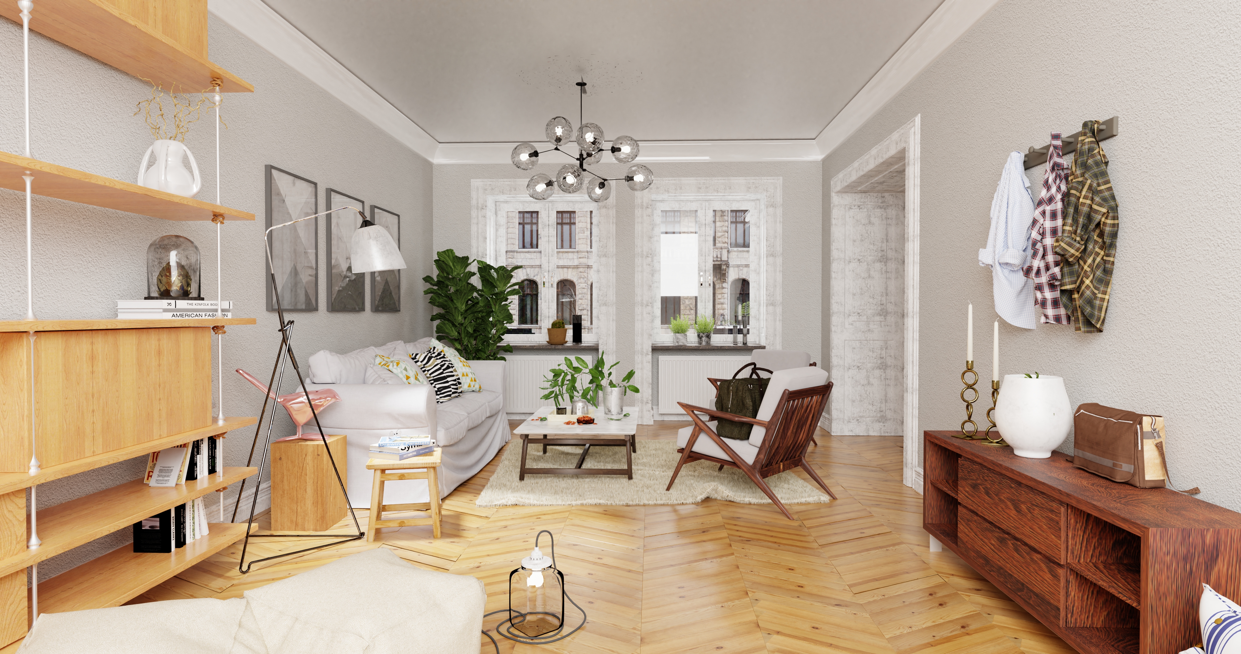 2017 年室内设计趋势 | SketchUp 与 Blender 结合的惊艳之作-2