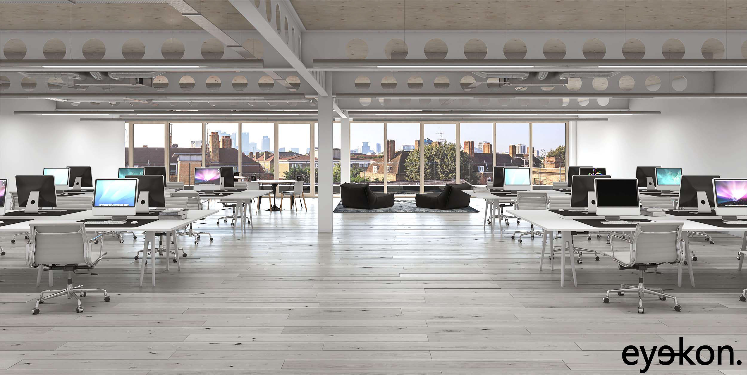 Orsman Road - Interior & Exterior office CGI-3