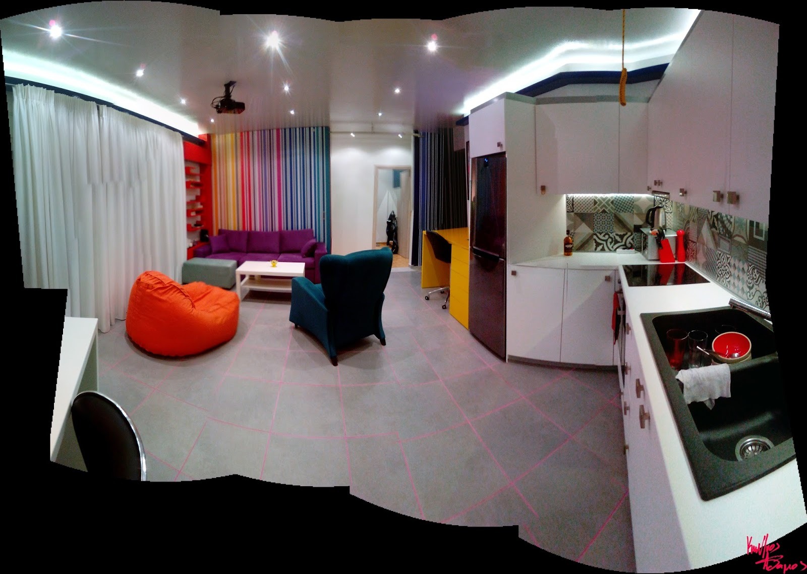 梦幻波普艺术公寓-19