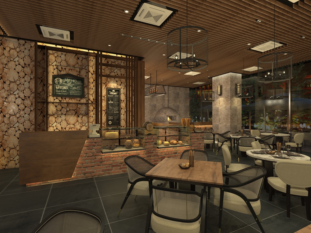 Interior Design - BASILICO Restaurant-2