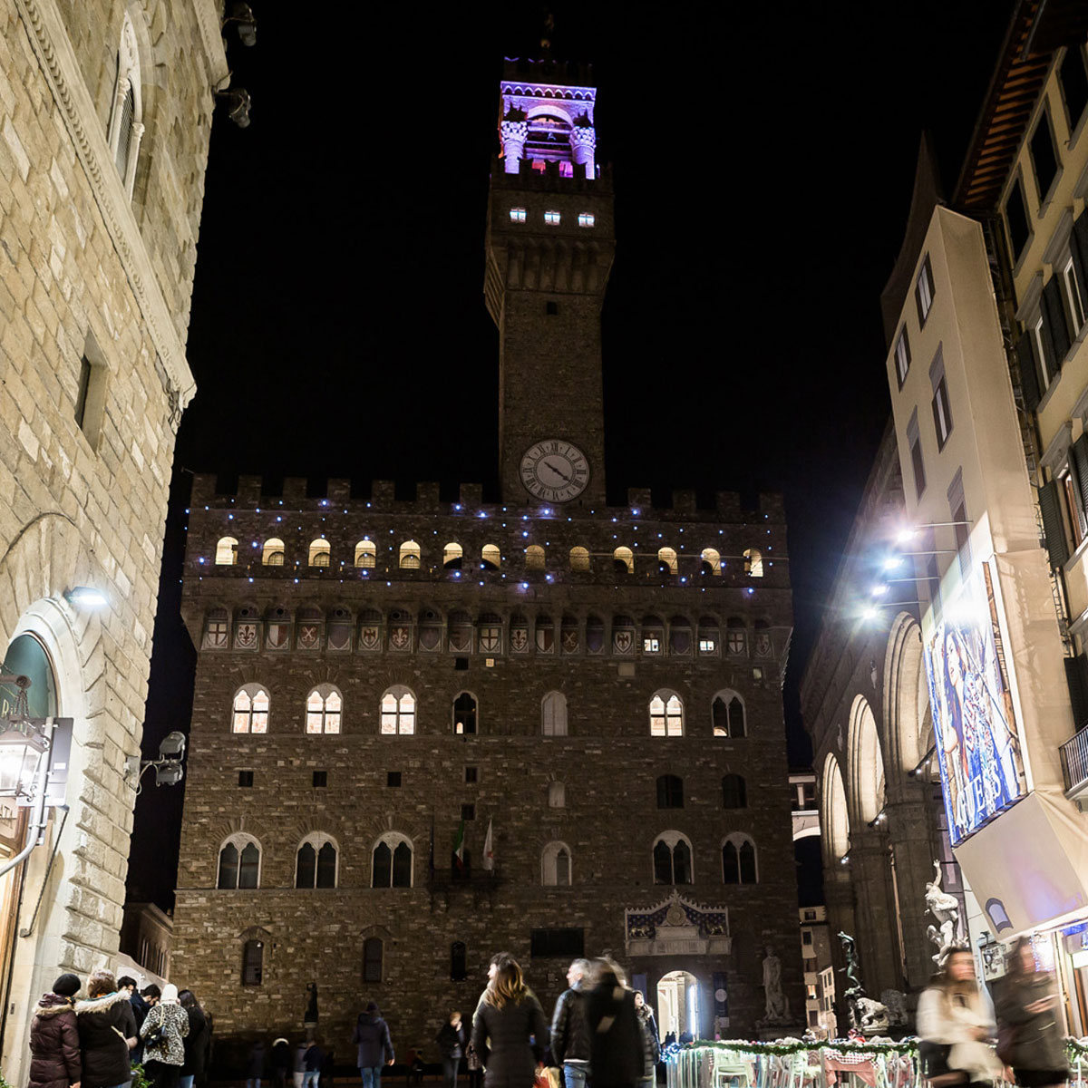 佛罗伦萨 F·Light 灯光节 · Palazzo Vecchio 宫殿光彩夺目-2