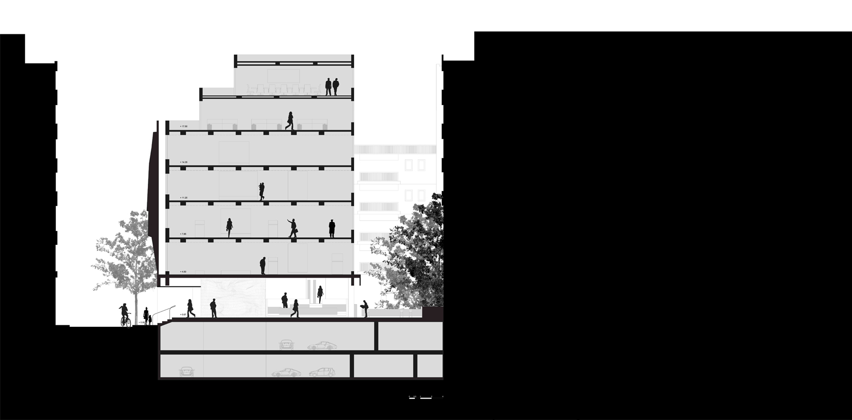 雅典循环艺术博物馆——融入城市景观的现代设计-19