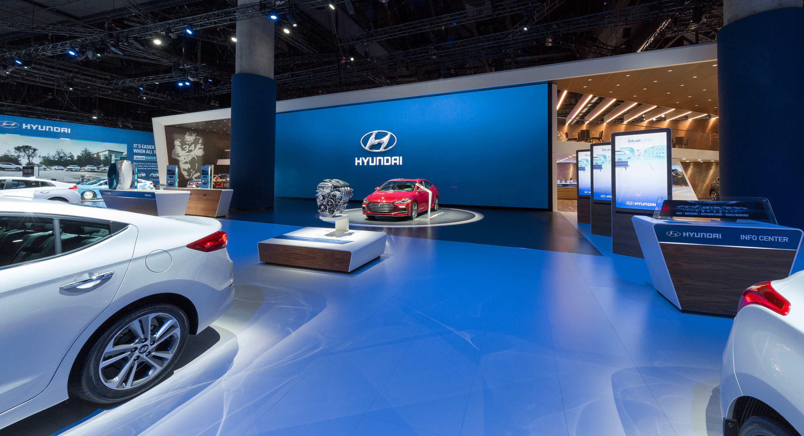 现代汽车洛杉矶车展 2016 展示空间设计-7