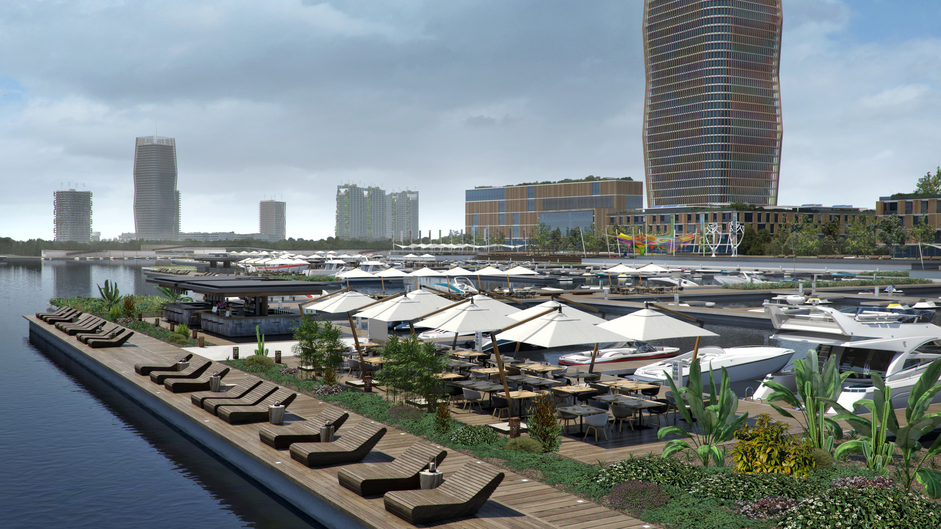 Kingwood Marina District 水岸娱乐综合体-15