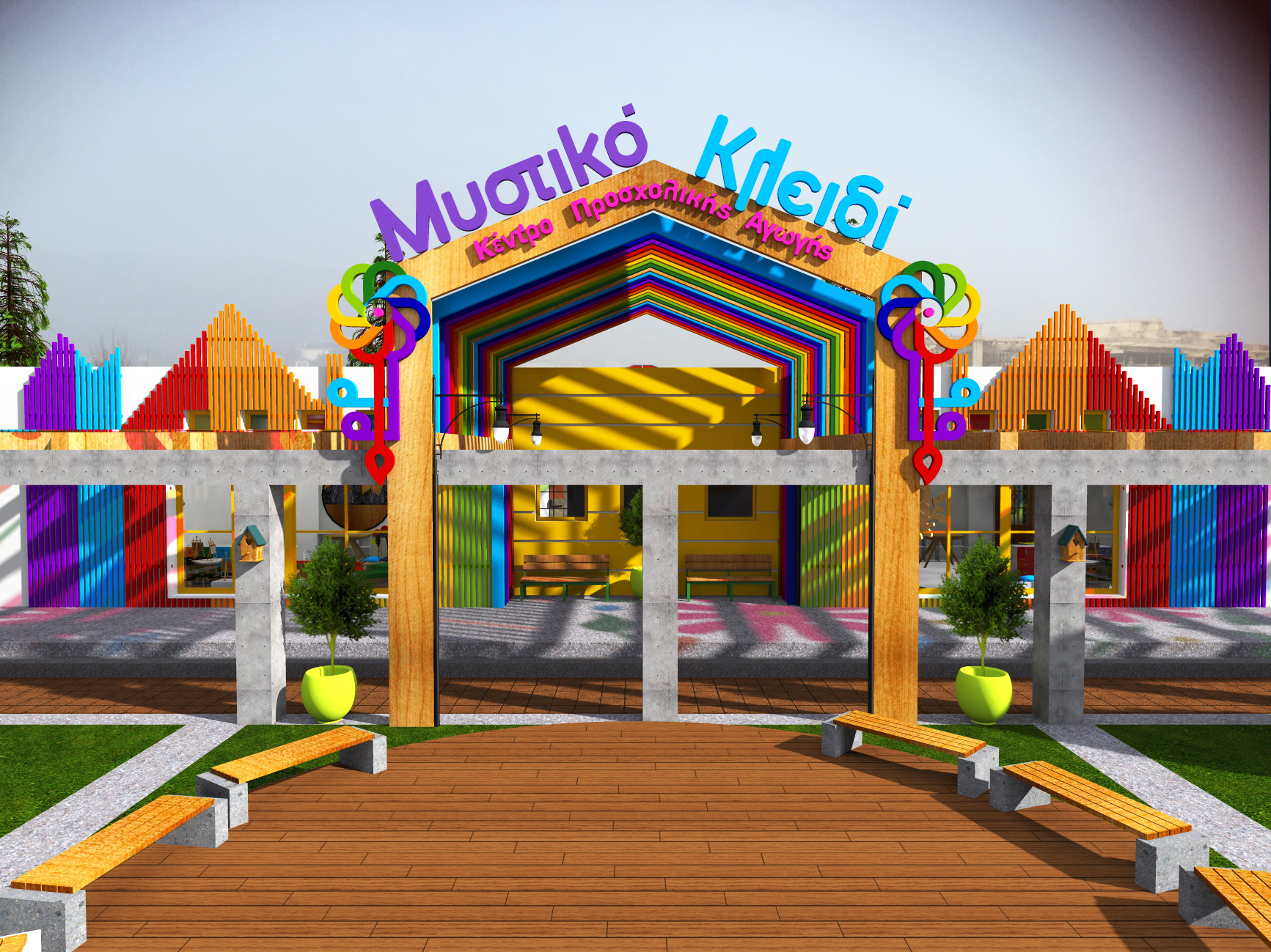 "魔法钥匙"幼儿园设计 | 希腊 Ioannina 的创意空间-68