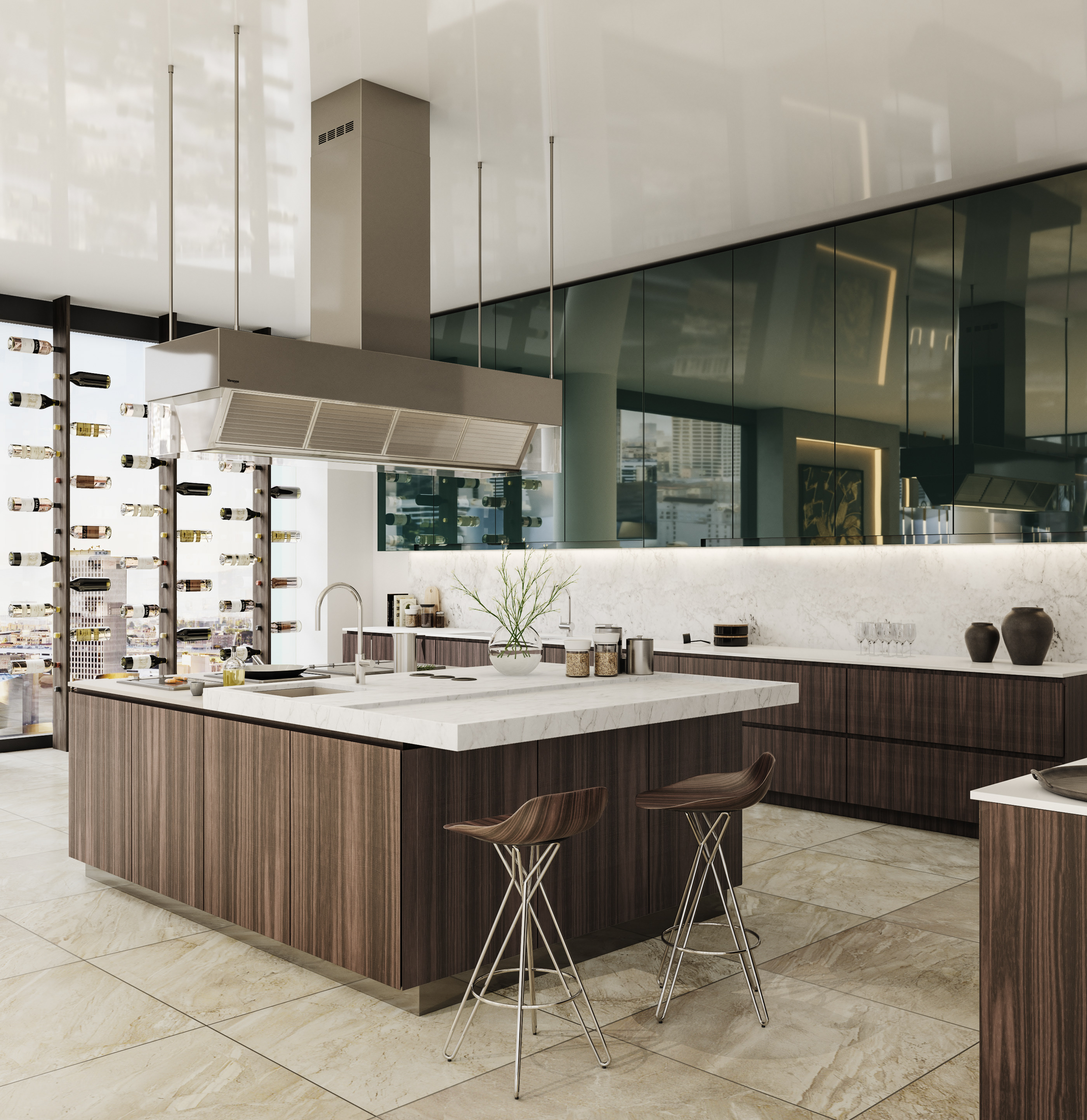 洛杉矶顶层公寓——“壳”式家具打造独特空间-12