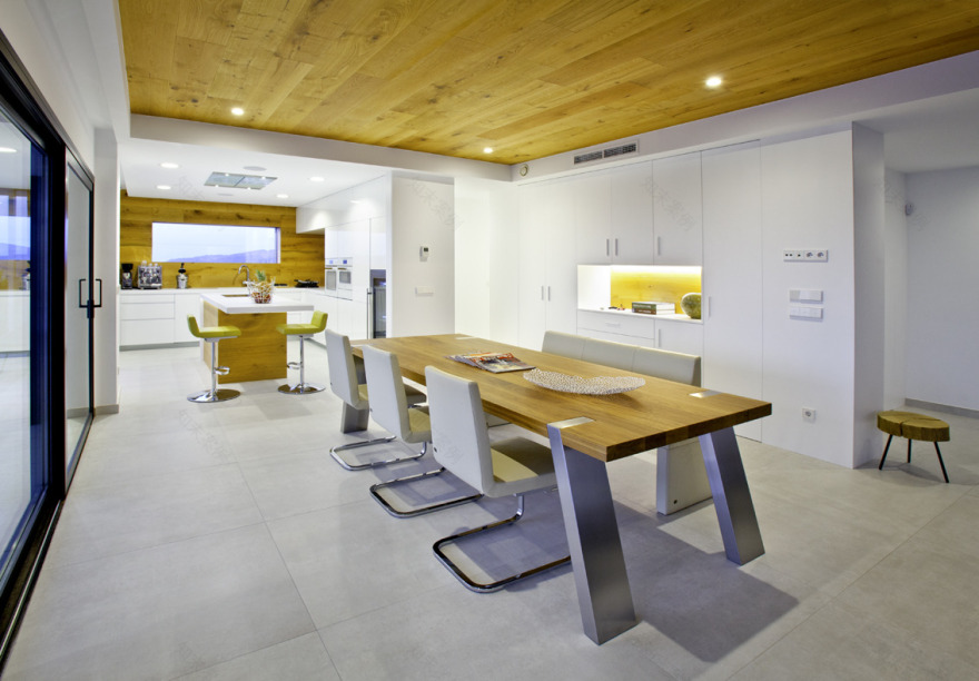 Vivienda Jazmines | 现代山间别墅的室内设计魅力-2