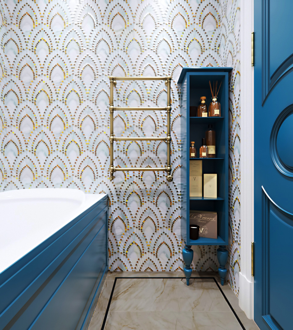 2017 年完成的莫斯科 Nevsky 公寓改造-15