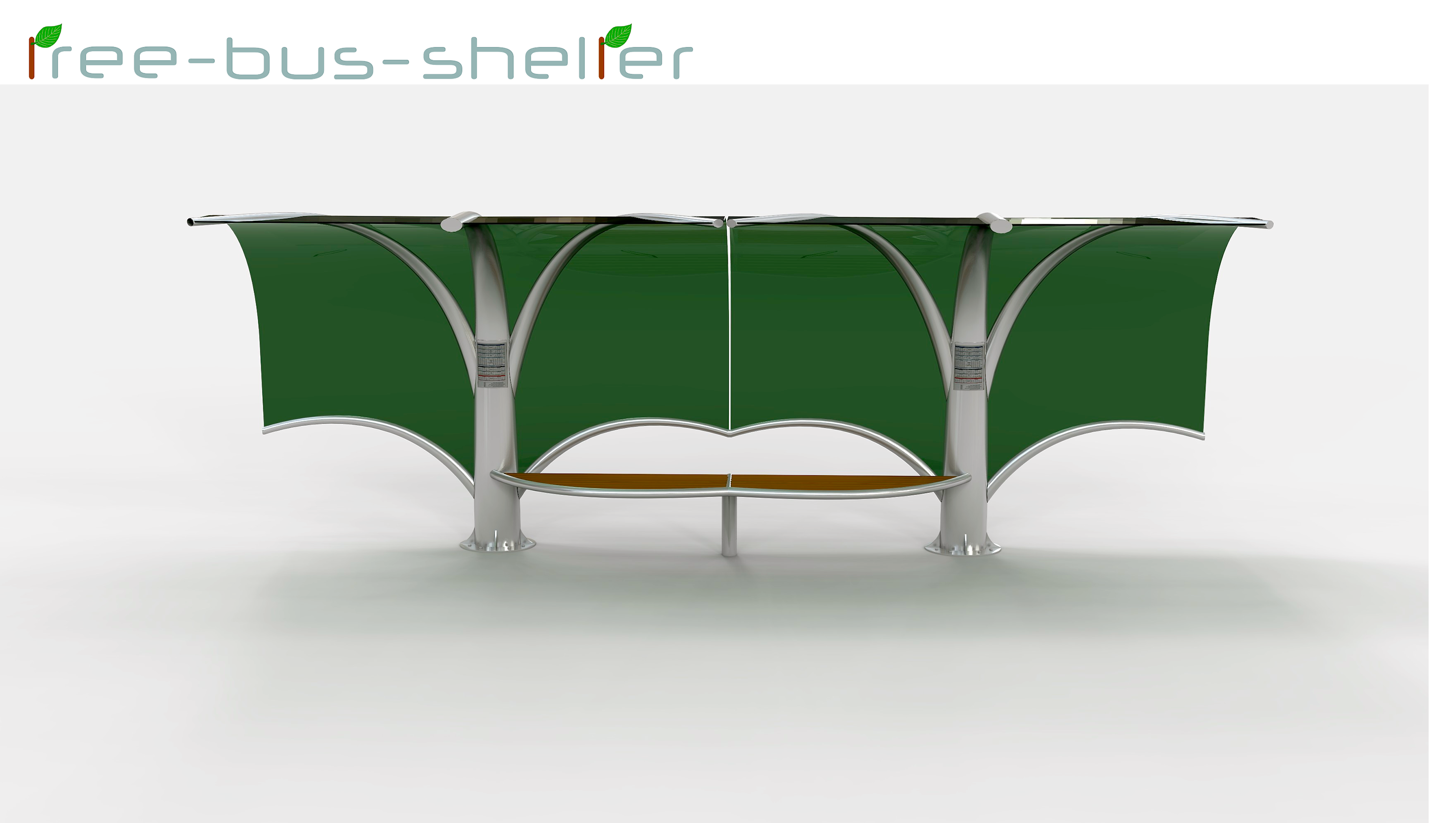 绿意盎然的城市公交站-13