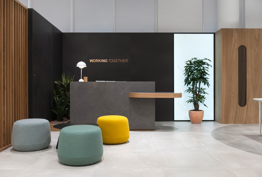 融合自然元素的 URBATEK 2018 展廳设计-15