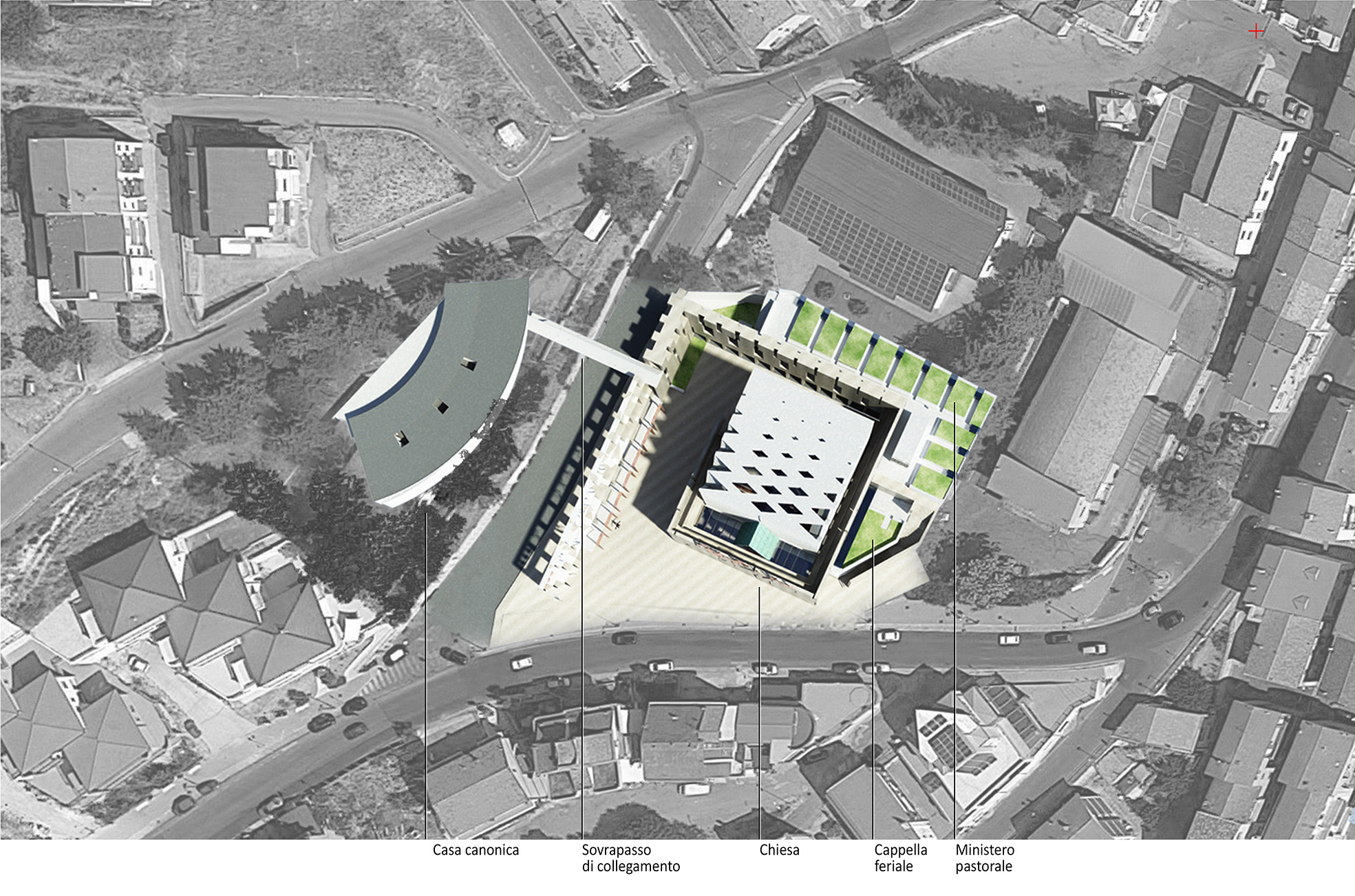 融合天地空间的教堂设计—— Oppido Lucano 教堂-10
