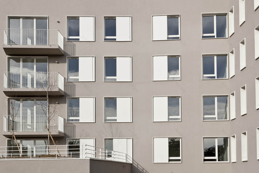 融入城市肌理的绿色住宅设计-0