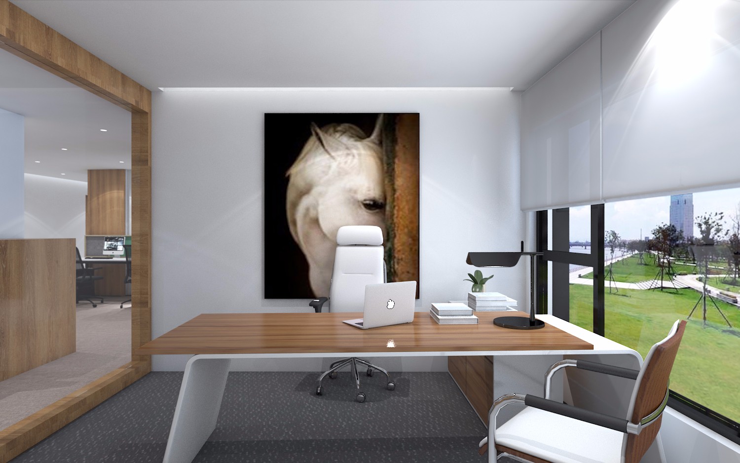 北京泰益德置业集团新中式办公空间设计-5