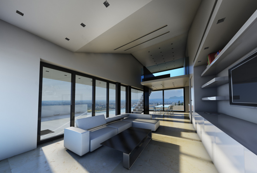 地中海风格住宅设计,内外空间交融对话-10