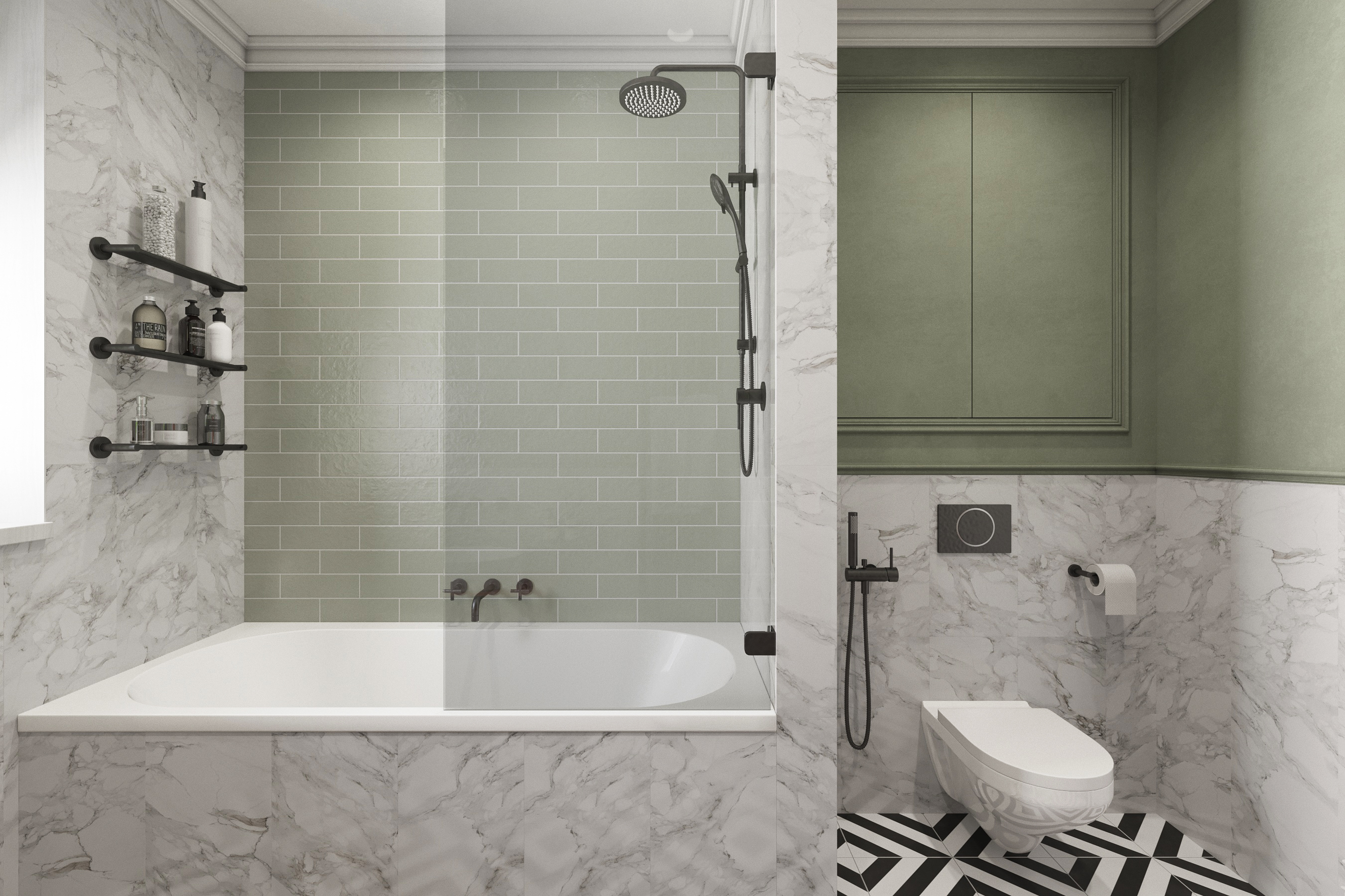 俄罗斯家庭住宅二楼现代与古典的完美融合-9