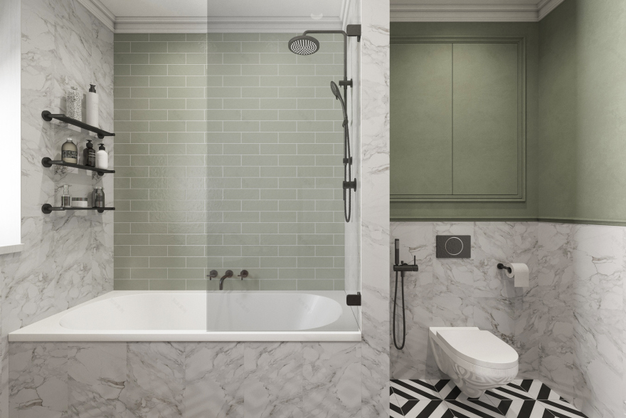 俄罗斯家庭住宅二楼现代与古典的完美融合-9