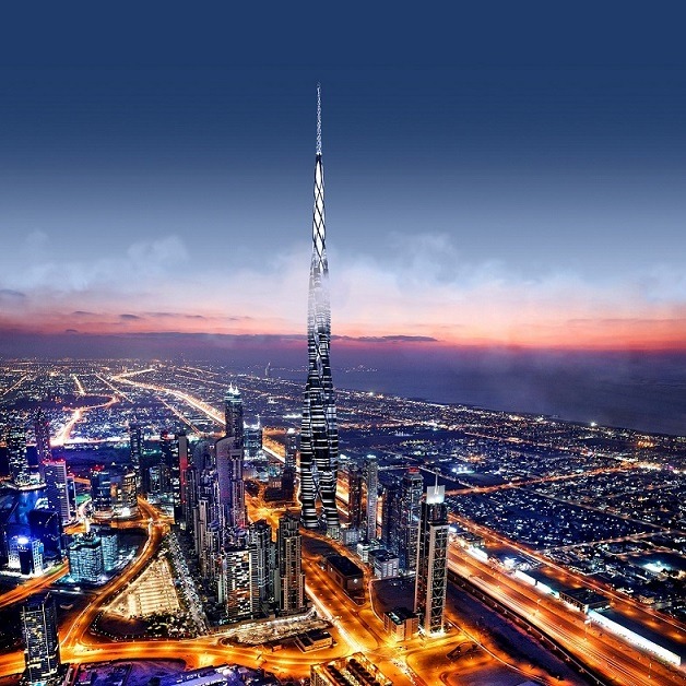 迪拜 4T1 扭曲摩天大楼——未来城市综合体设计-0