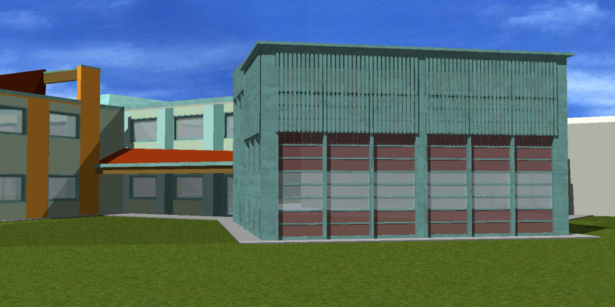 2018 年木结构销售会议办公室扩建-2