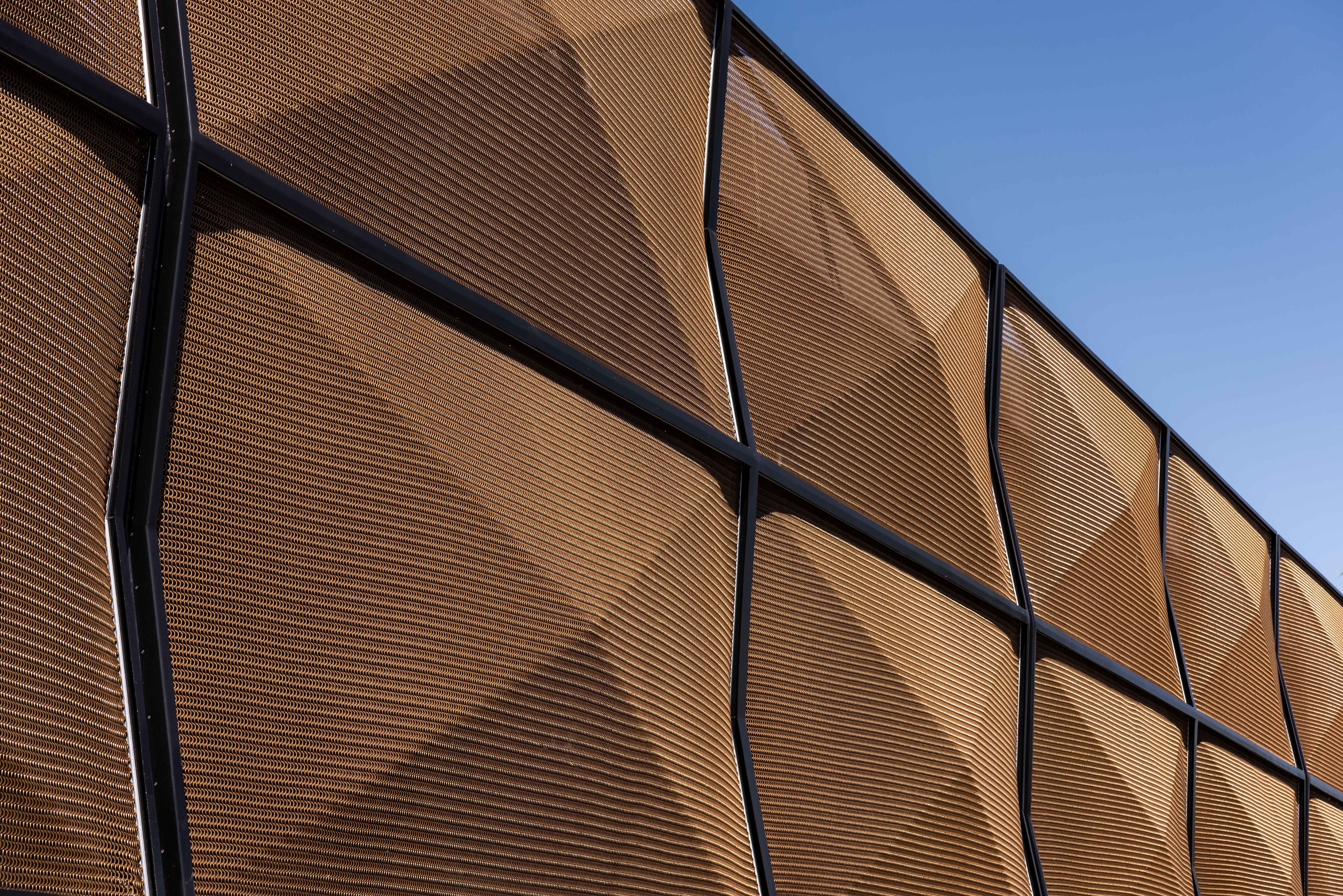 Solar Shading Pyramids for Westfield Carousel Parking Garage-1