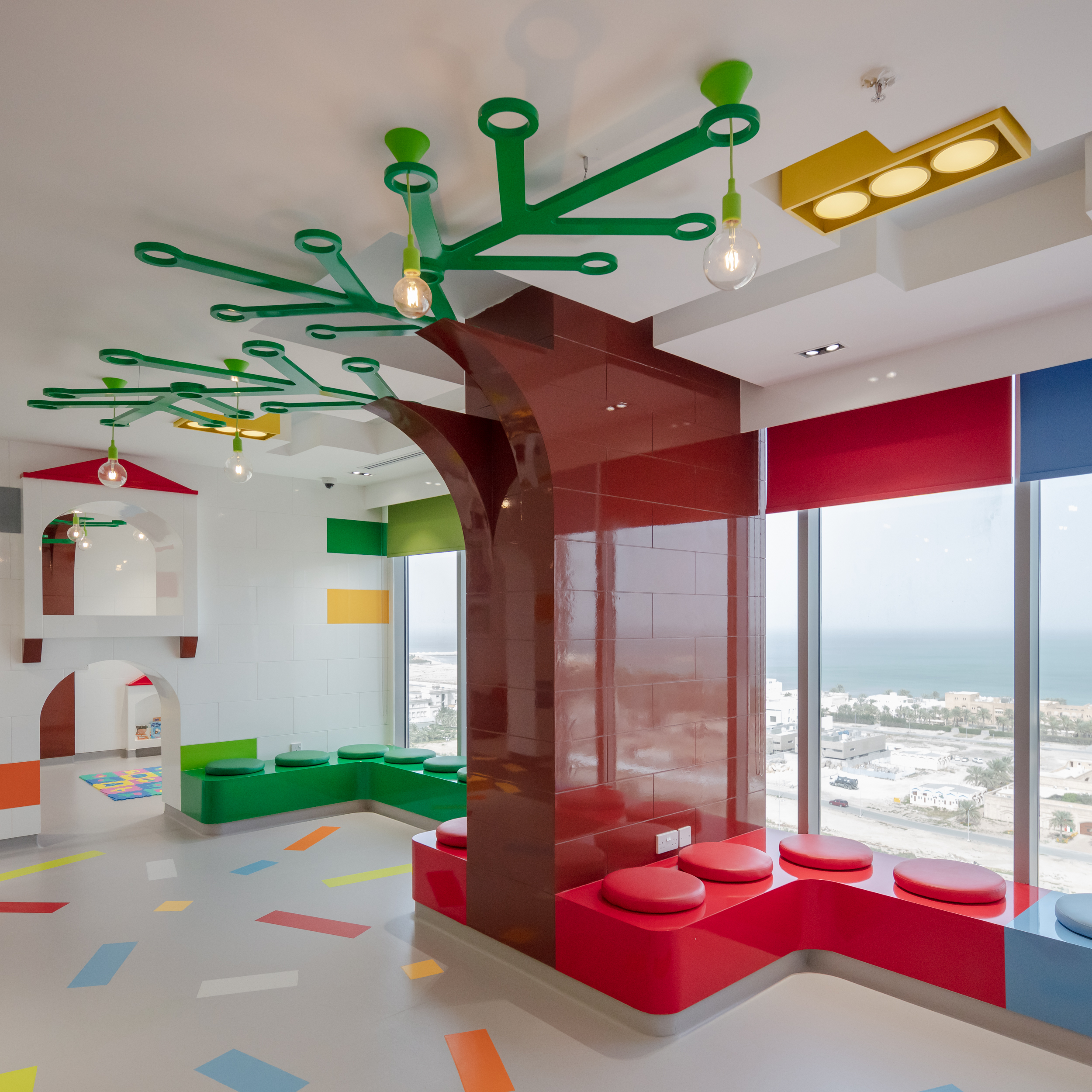 乐高主题儿童牙科诊所，打造奇幻诊疗空间-8