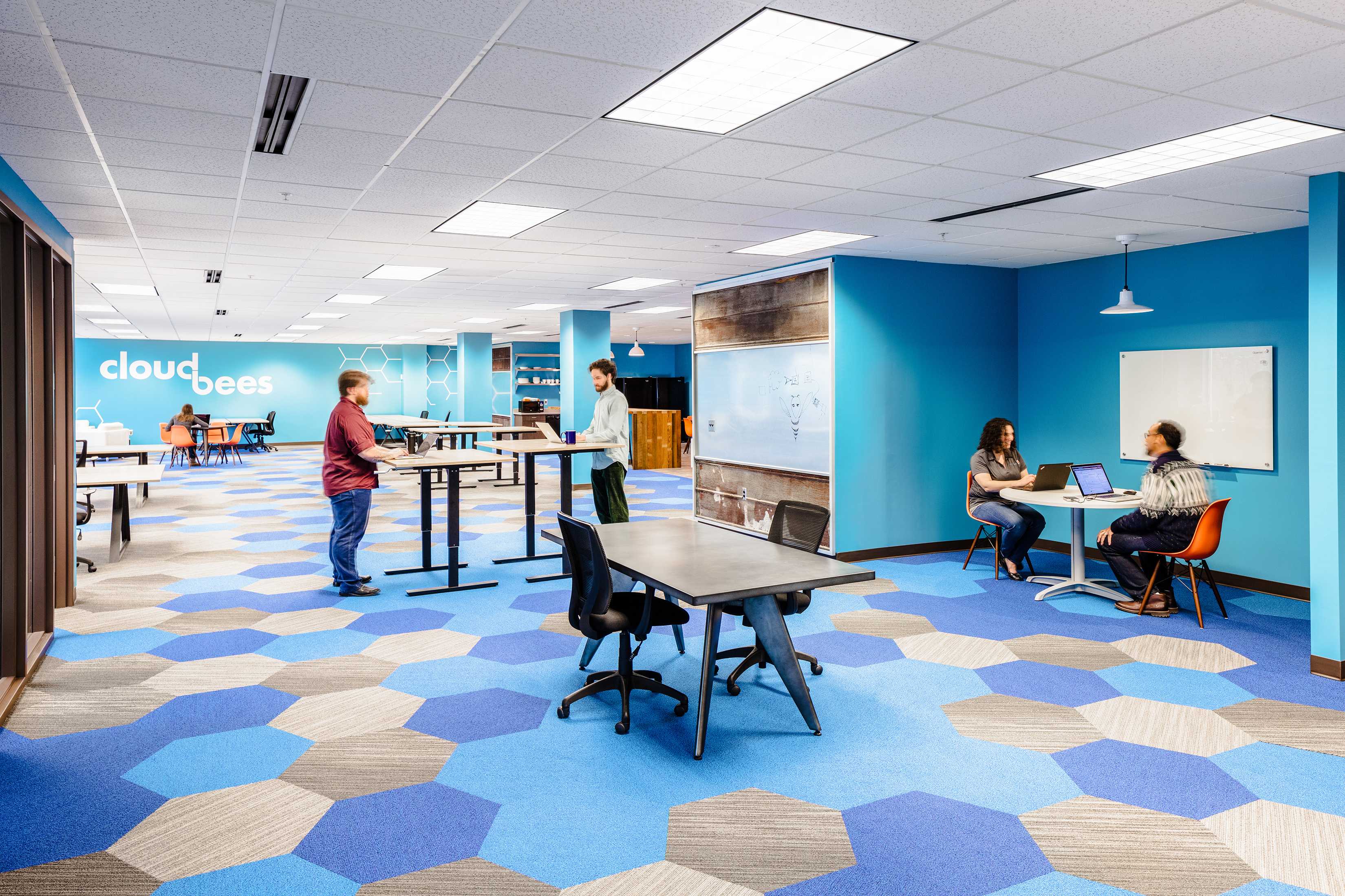 CloudBees Raleigh 办公室的活力设计-5