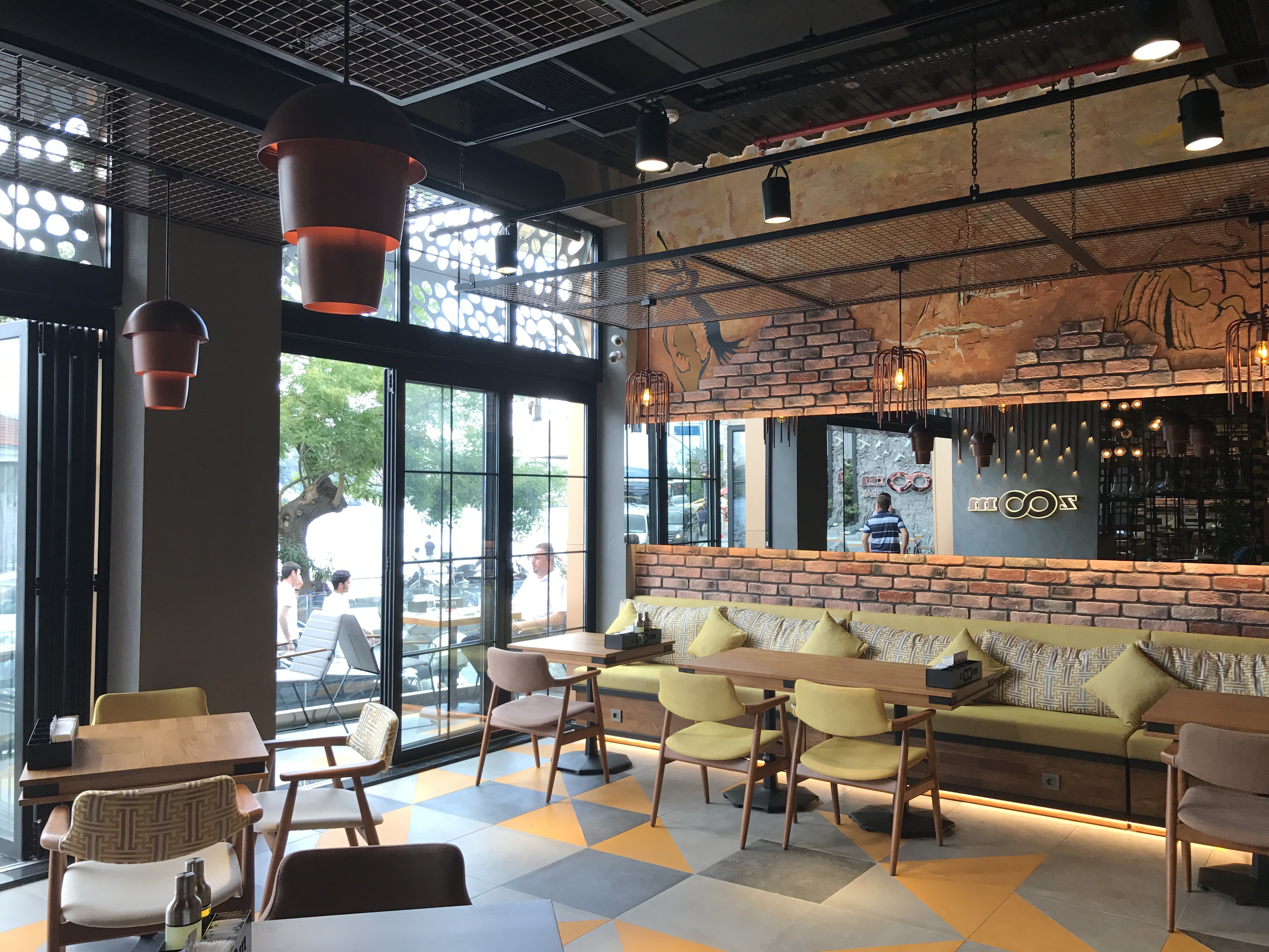 2017 年完成的 ZOOM 咖啡餐厅室内设计案例-49