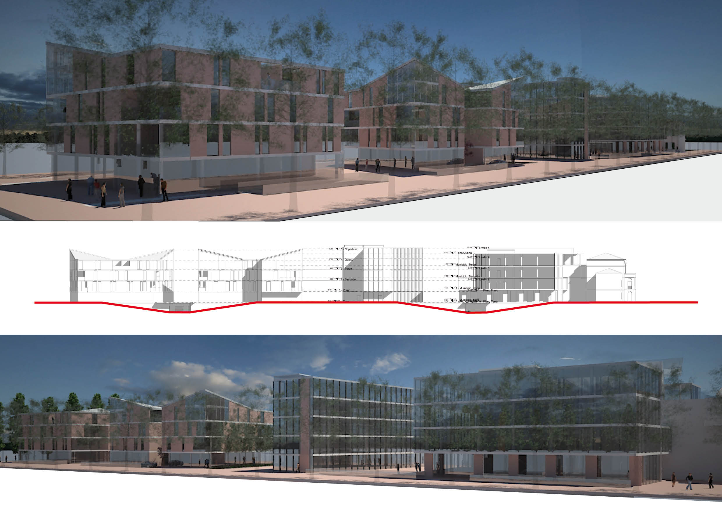 2013 年意大利 Spinea 市镇规划项目-2