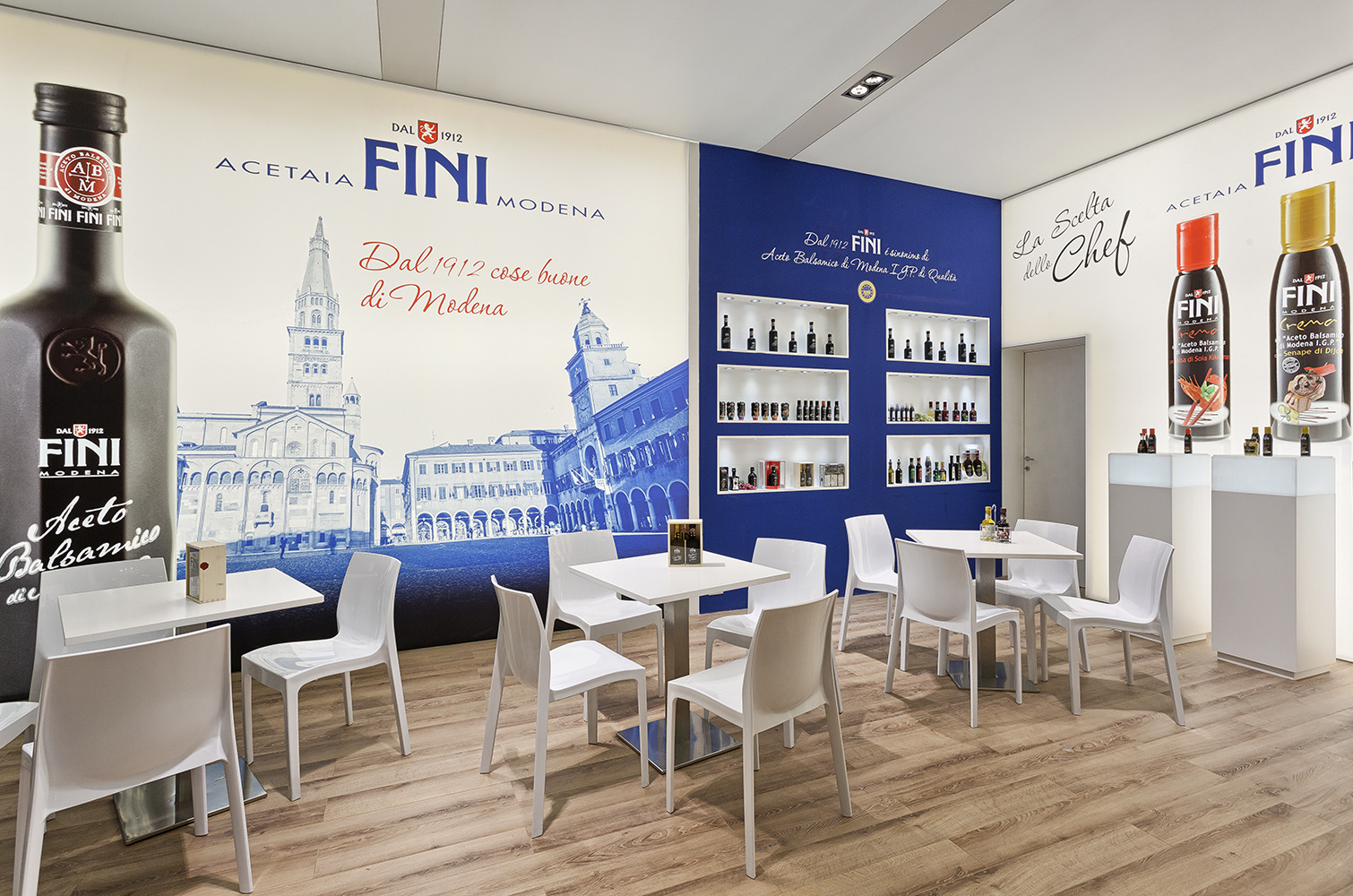 意式醋厂 Fini 美食展会中心设计-7