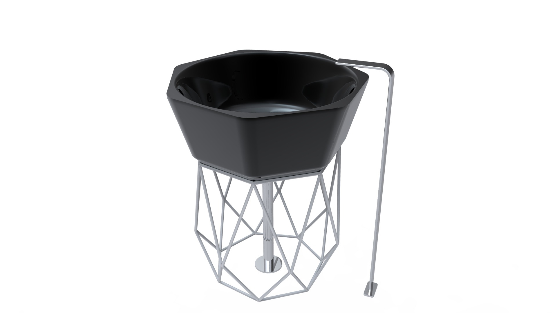 钻石造型独立洗手台-4