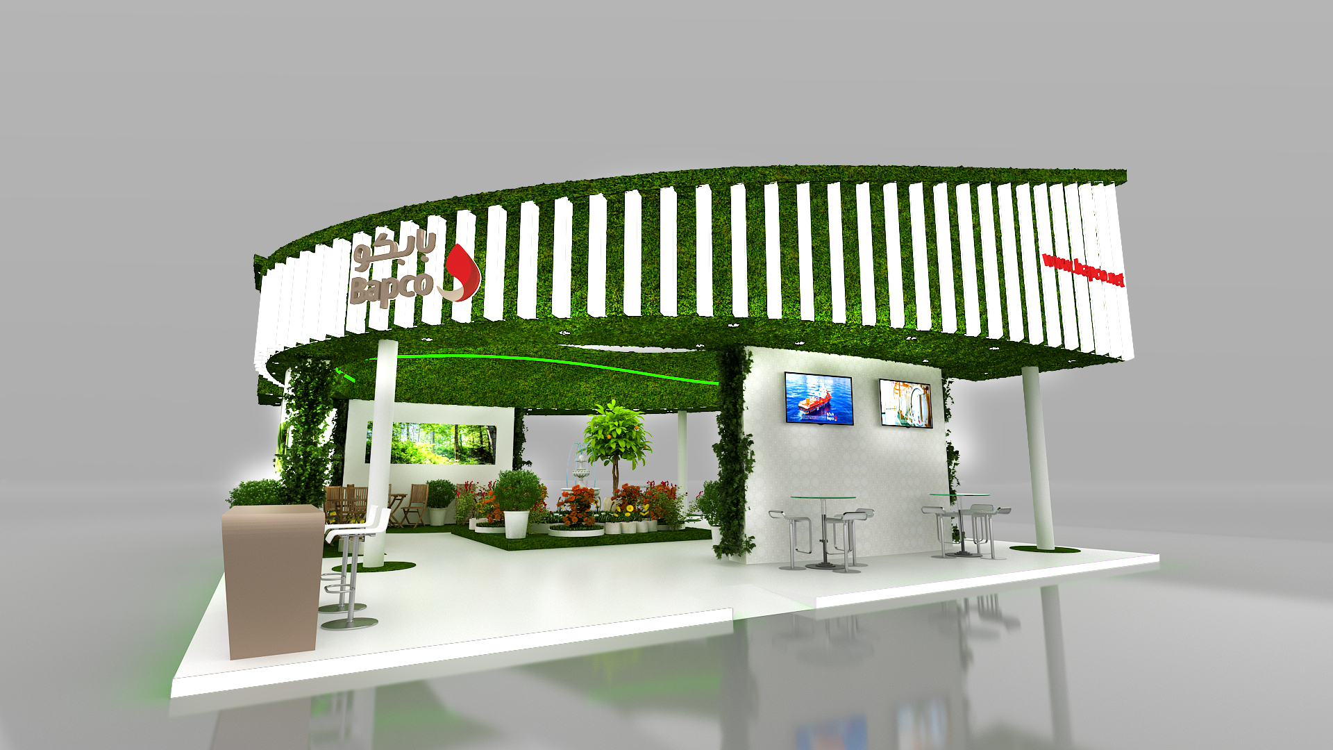 Conceptual Garden Show Design for - BAPCO-1