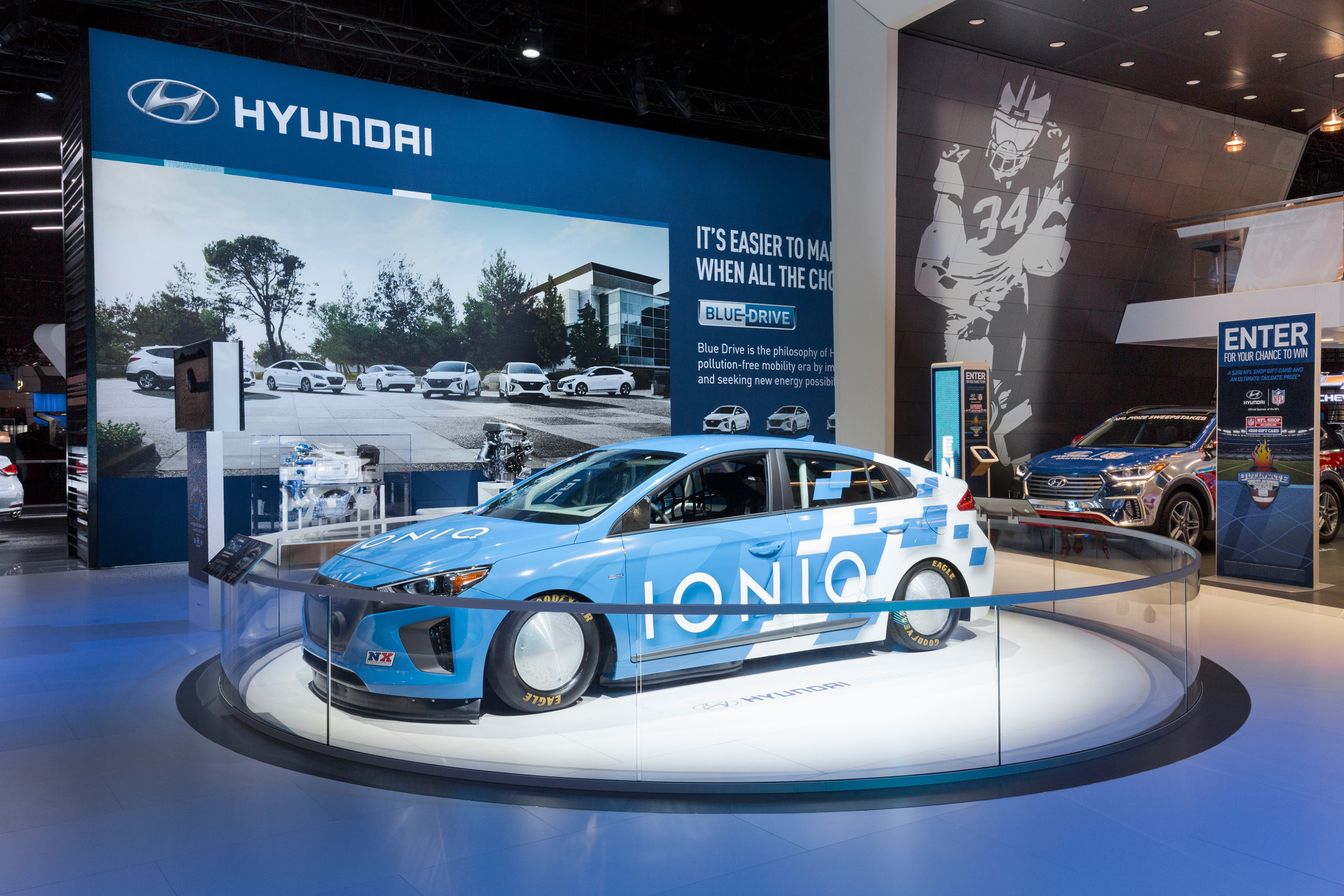 现代汽车洛杉矶车展 2016 展示空间设计-3