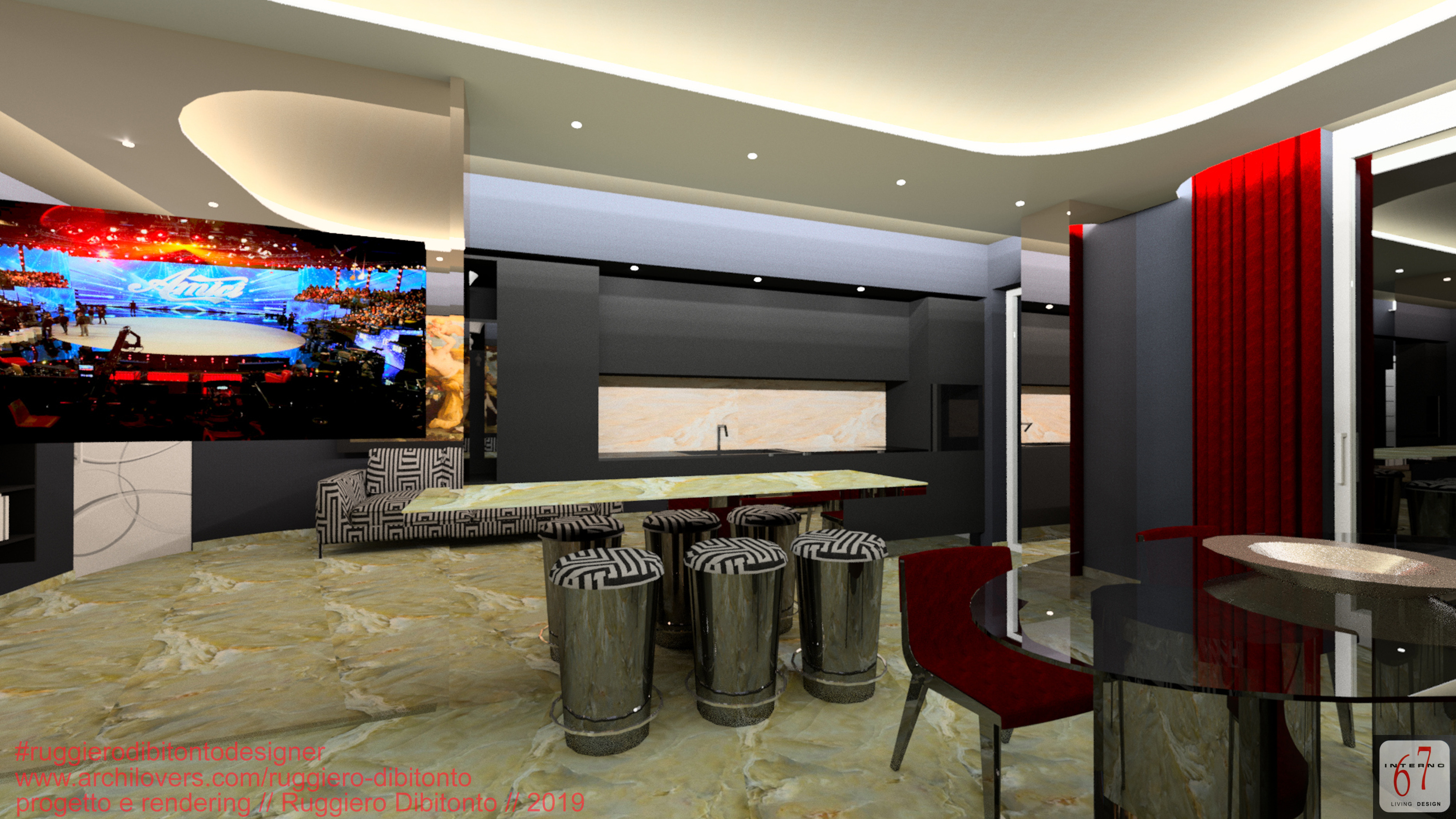 2019 年巴黎时尚公寓设计-6